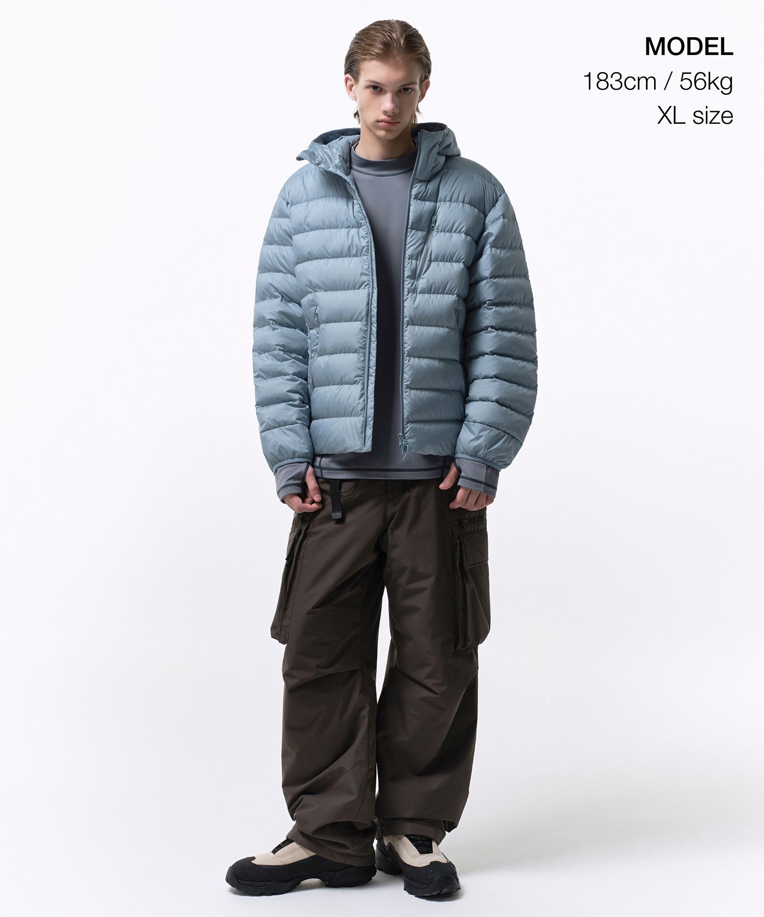 MUSINSA公式 | MUSINSA STANDARD シティレジャーフード付きライト