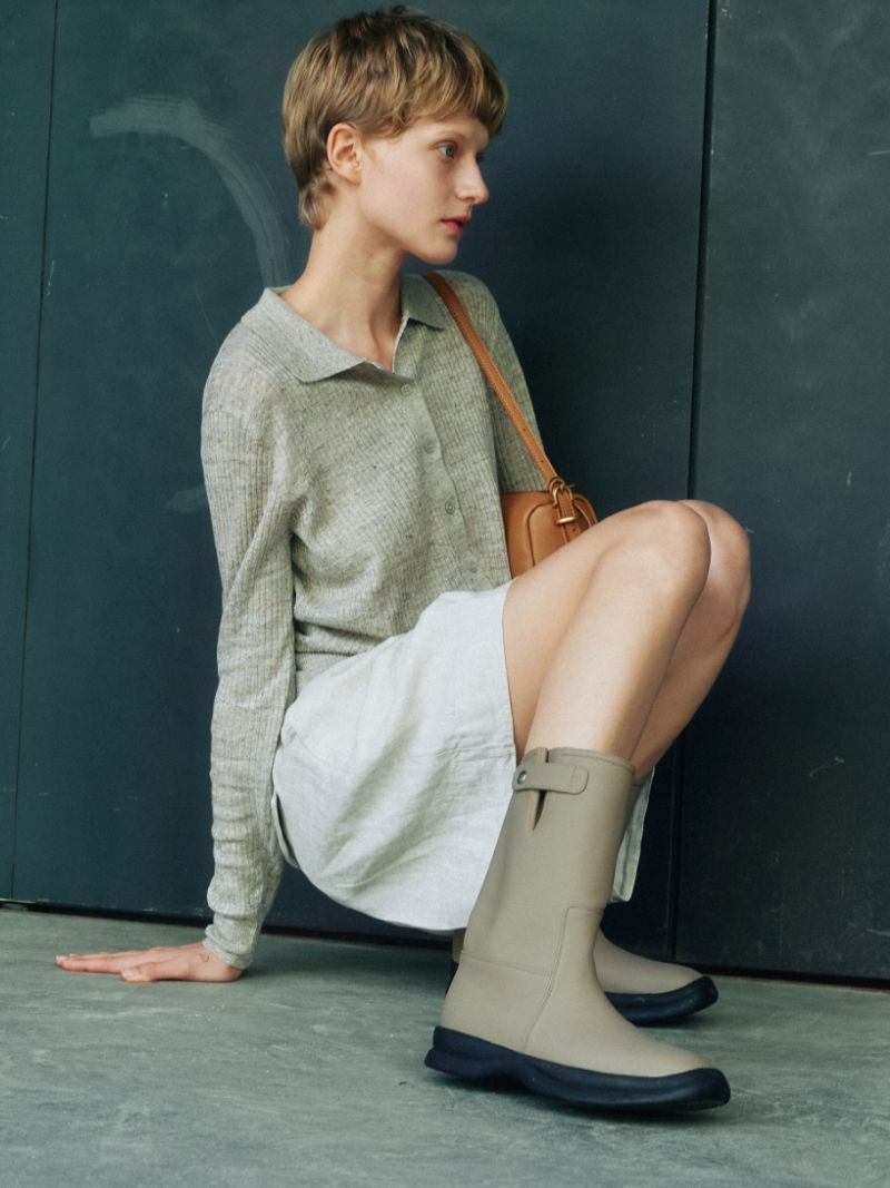 ★komorebi museum★ Immediate delivery_[Exclusive/Rain boots MUSINSA | KOMOREBI MUSEUM 2Colors_Handmade Cup Sole Rain