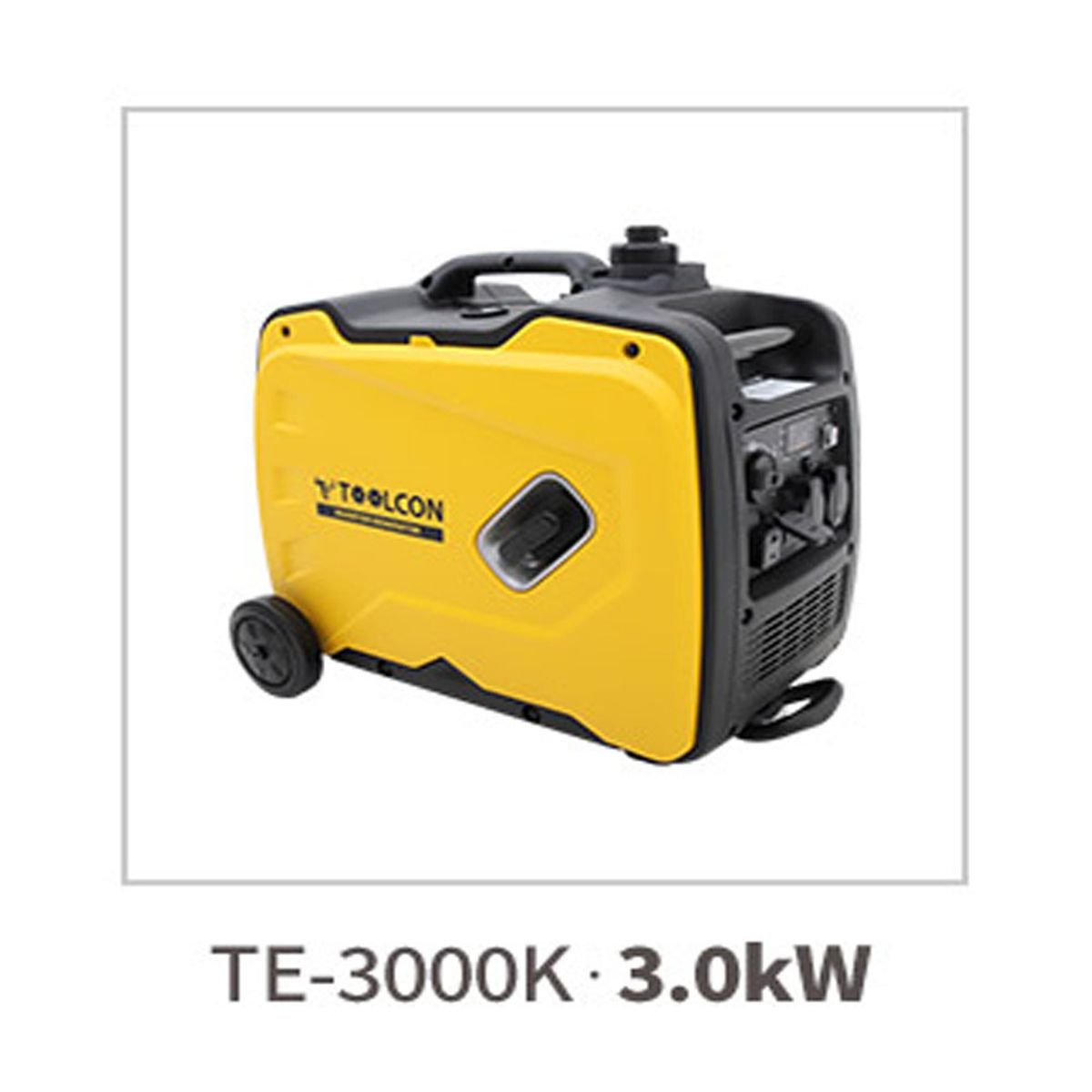 모아캠핑(MOACAMPING) 3.0kW 소형 캠핑 휴대용 무소음 이동식 저소음 발전기 TE-3000K