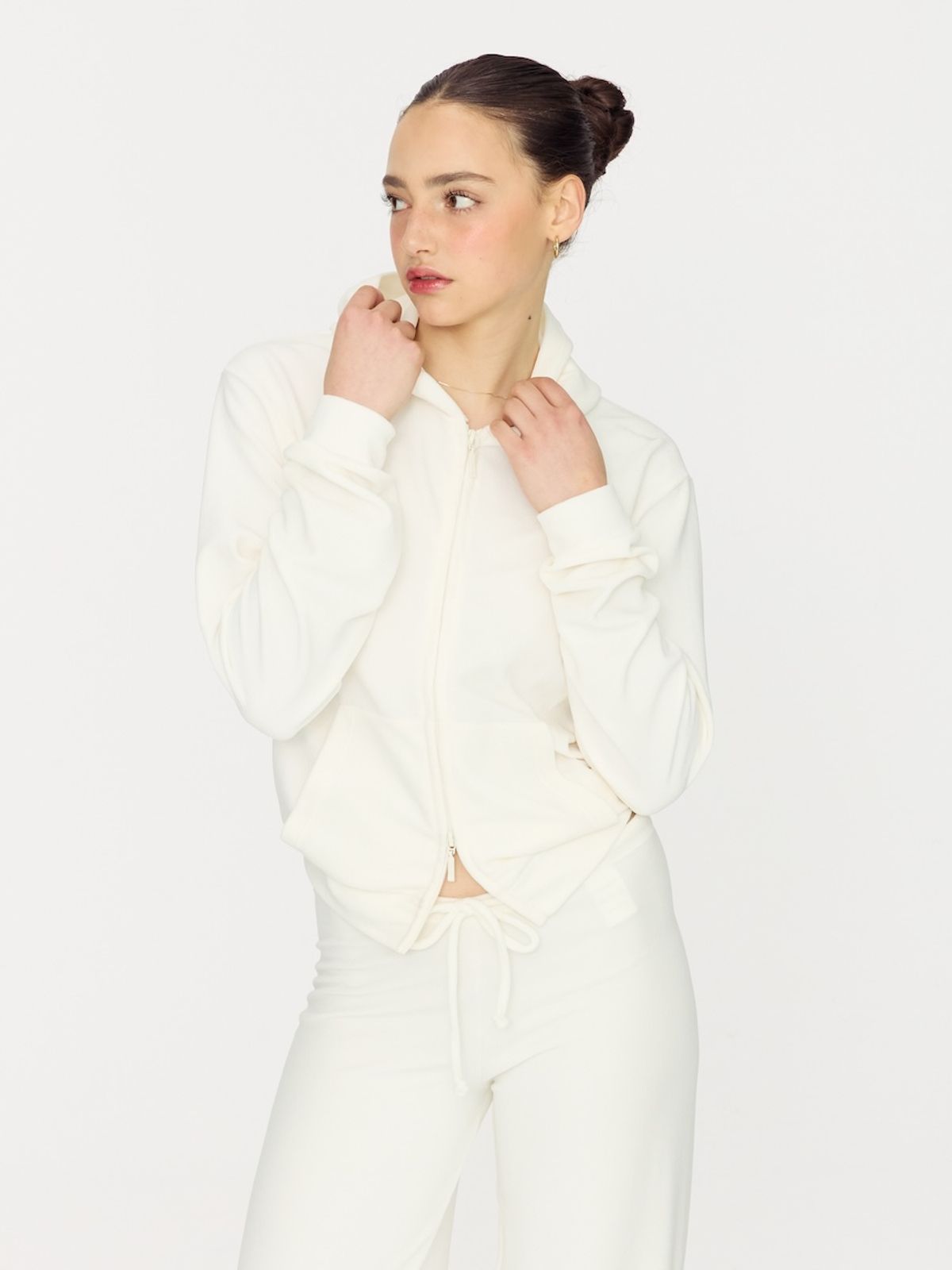 글로니(GLOWNY) LAZY SUNDAY TERRY ZIP UP (4 Colors)