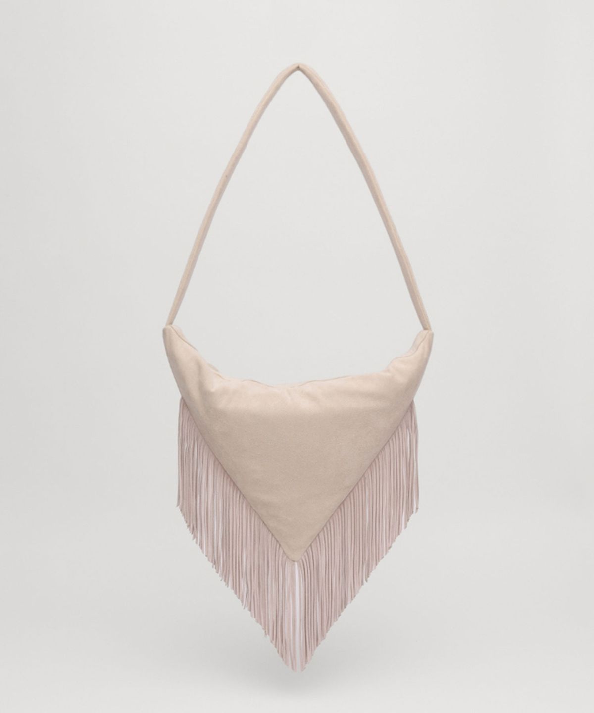 셀리테일즈(CELITAILS) STAR FRINGE SUEDE BAG_IVORY