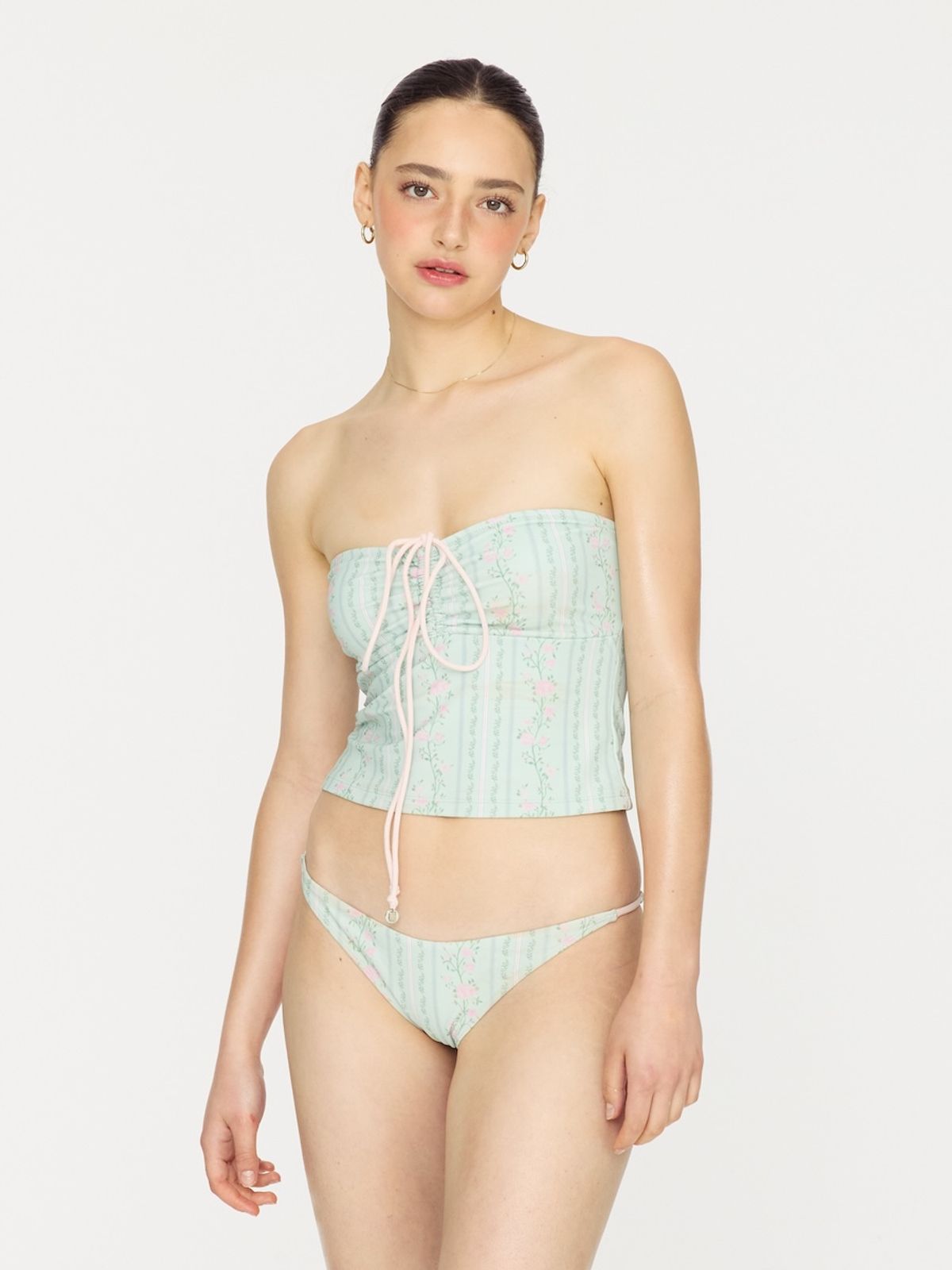글로니(GLOWNY) BANDEAU SWIM TOP (3 Colors)