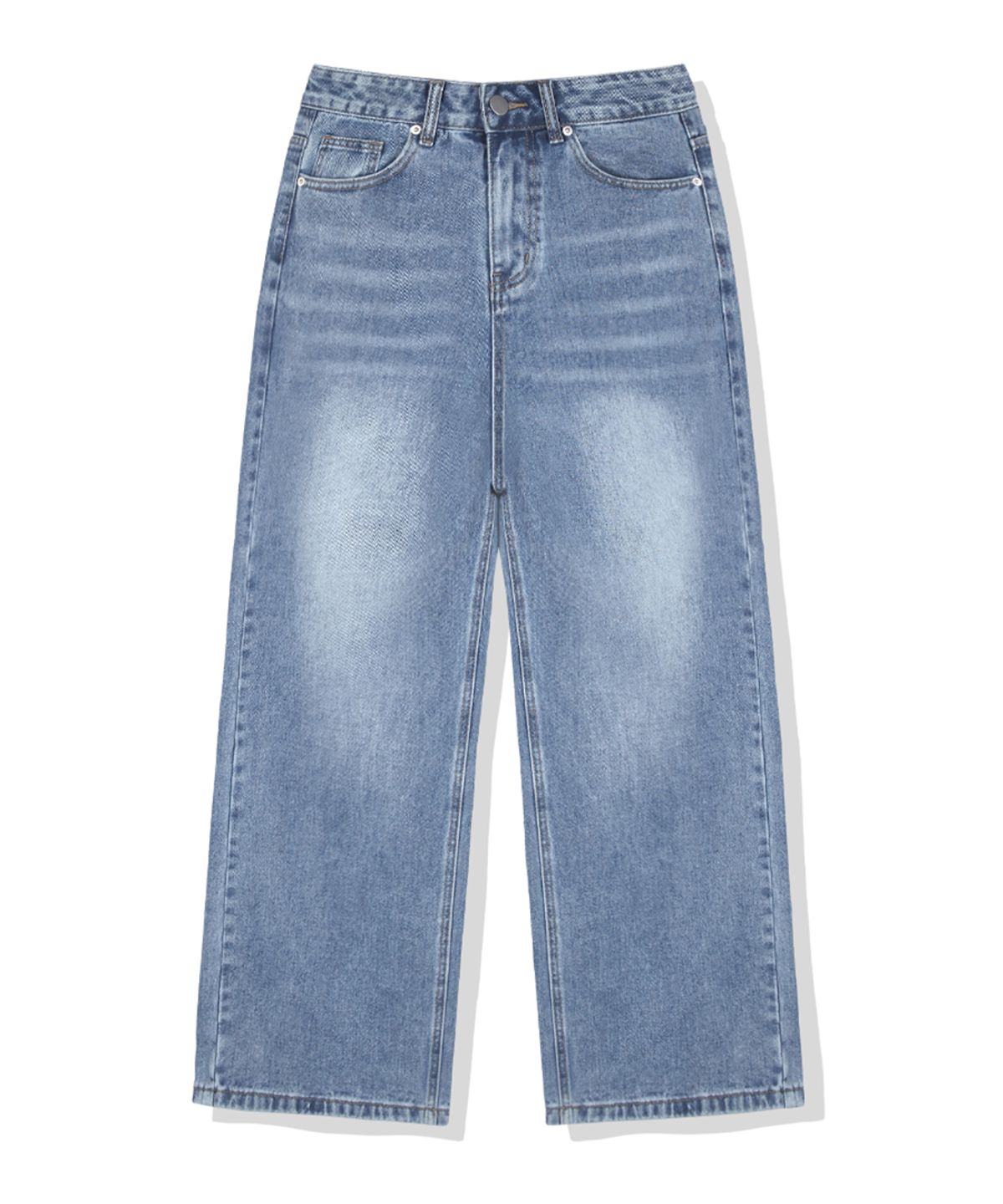 유라이프지(ULIFEZIP) 베이직 워싱 데님 와이드 팬츠 6 Color [ULZD_0002]