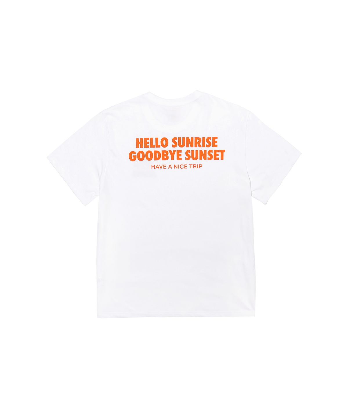 헬로 선라이즈(HELLO SUNRISE) 90s Logo Tee_White