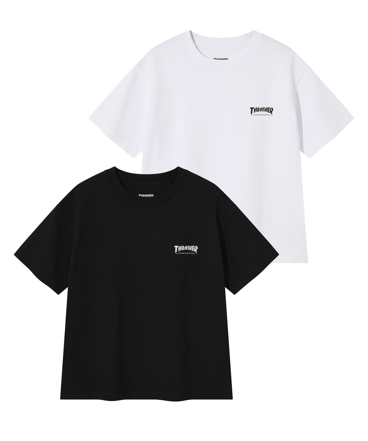 트레셔키즈(THRASHERKIDS) 키즈 에센셜 티셔츠 2PACK