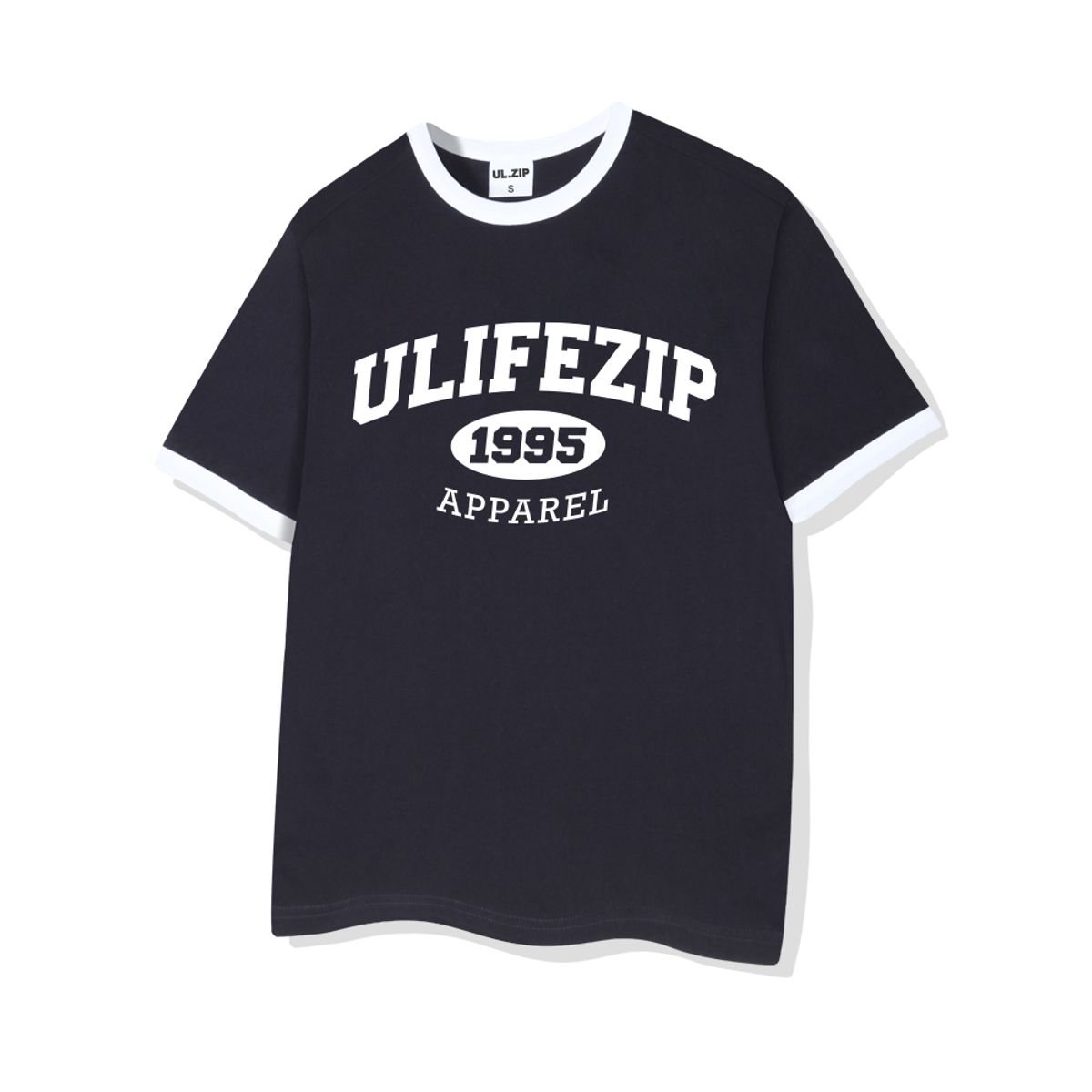 유라이프지(ULIFEZIP) 1995네임아치 오버핏 링거 반팔티 4 Color [ULZE_3004]