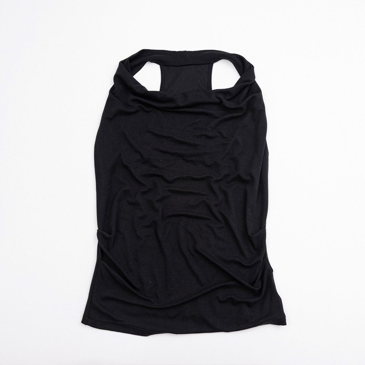 던드롭(DUNDROP) DD_Sleeveless cool top_BLACK