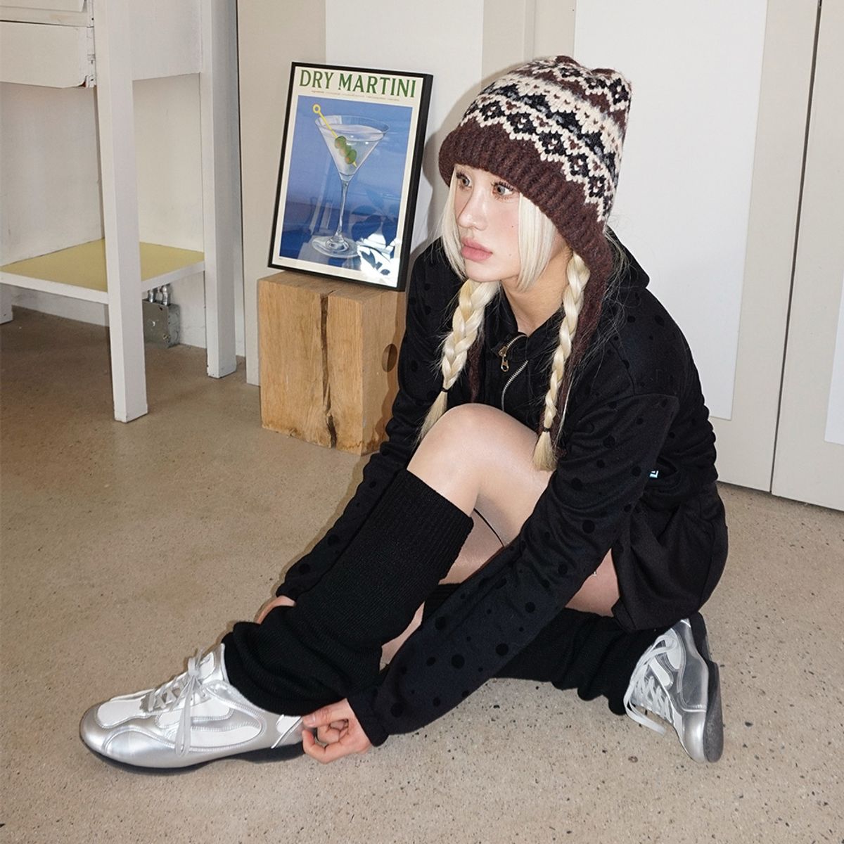 코어오브알케미(COREOFALCHEMY) [COA line]러너 챌린져 스트릿 슈즈 실버