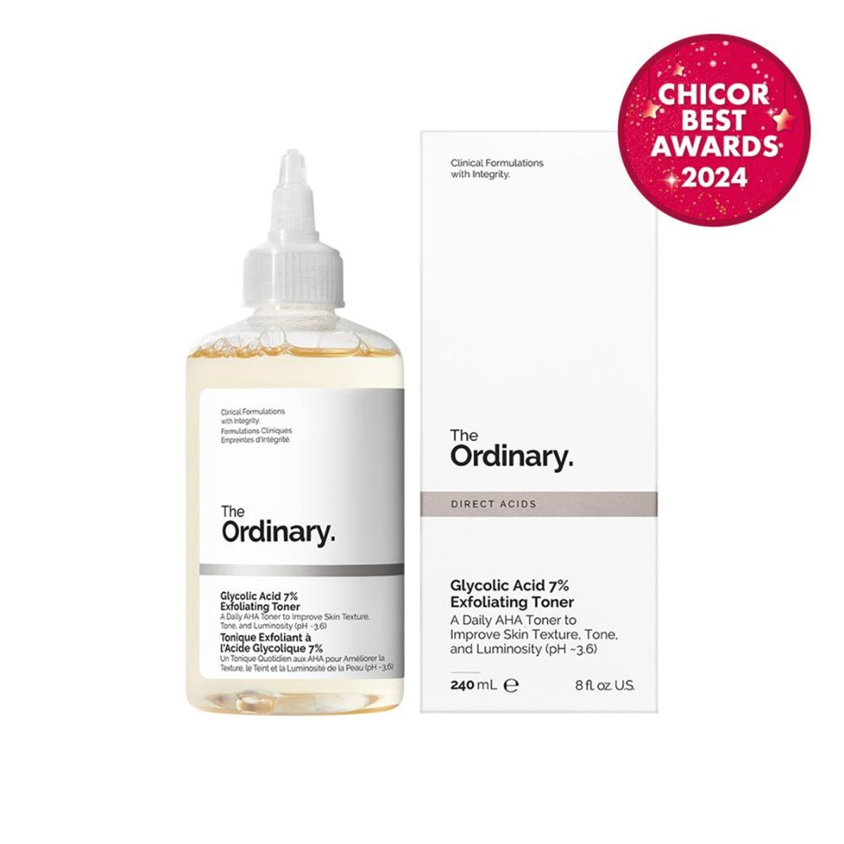 디오디너리(THE ORDINARY) 글리코릭 애시드 7％ 엑스폴리에이팅 토너 240ml