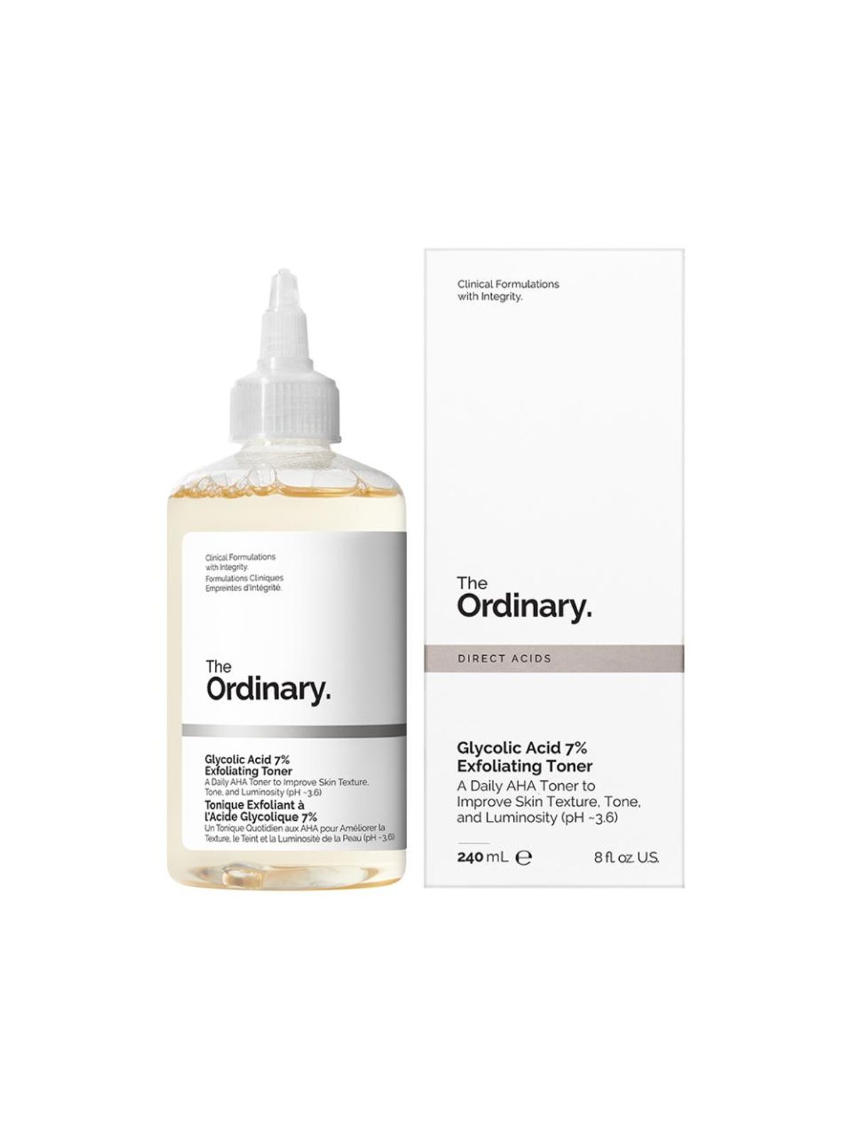 디오디너리(THE ORDINARY) 글리코릭 애시드 7％ 엑스폴리에이팅 토너 240ml
