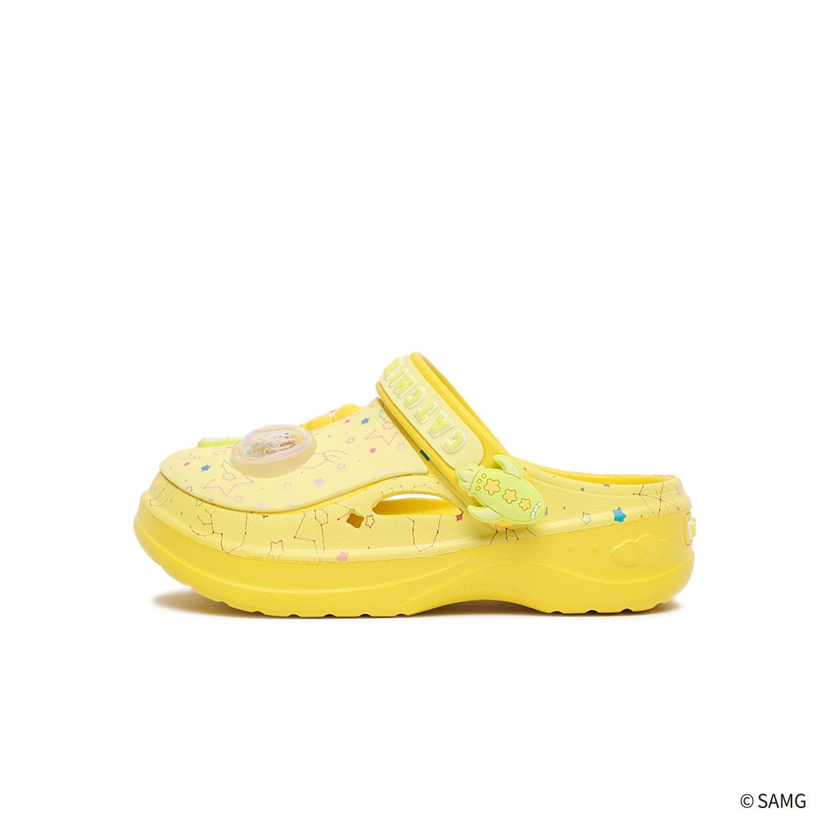 슈마커 키즈(SHOEMARKERKIDS) 웨버 캐치 티니핑 빤짝핑 클로그 (0097146) WV25304 YE