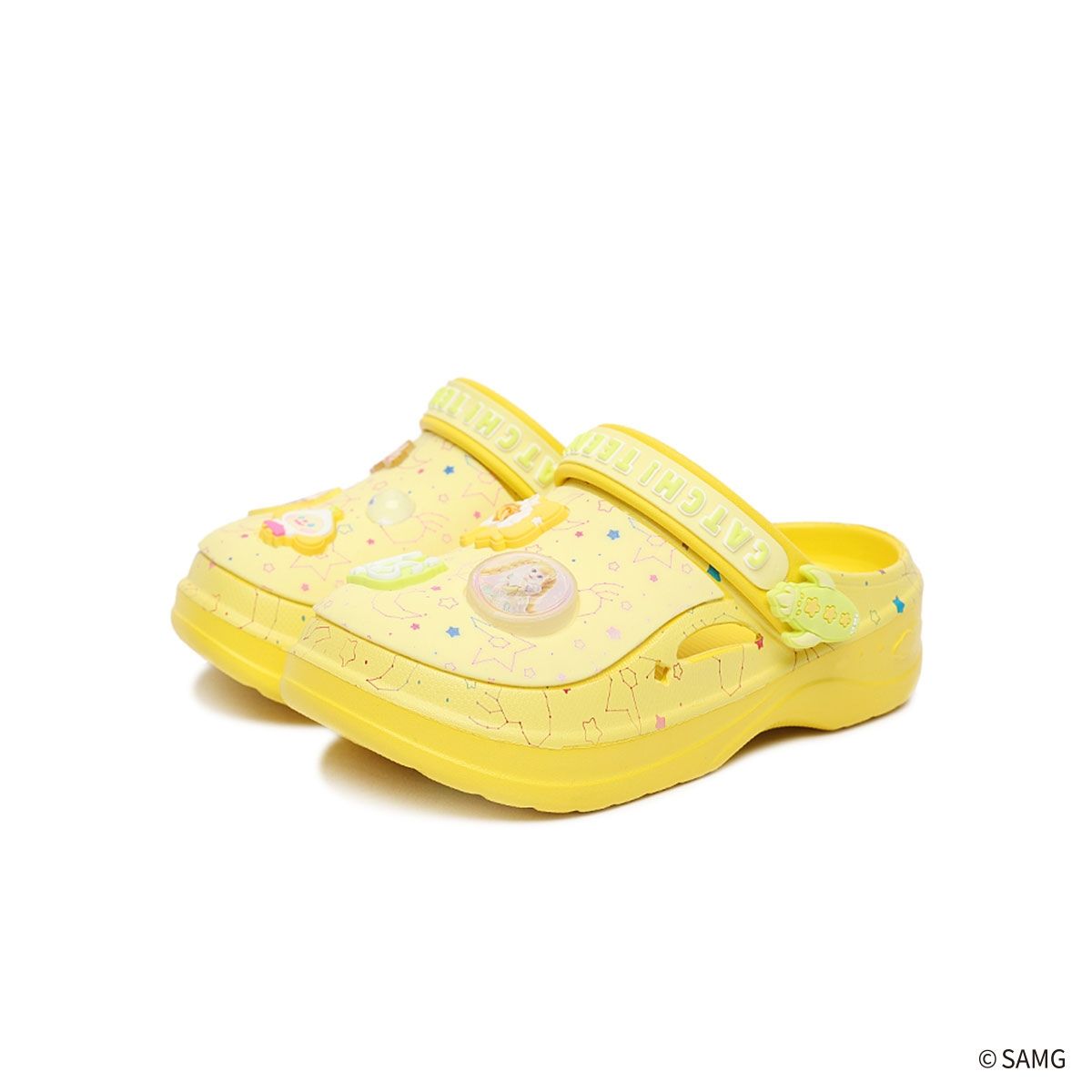 슈마커 키즈(SHOEMARKERKIDS) 웨버 캐치 티니핑 빤짝핑 클로그 (0097146) WV25304 YE