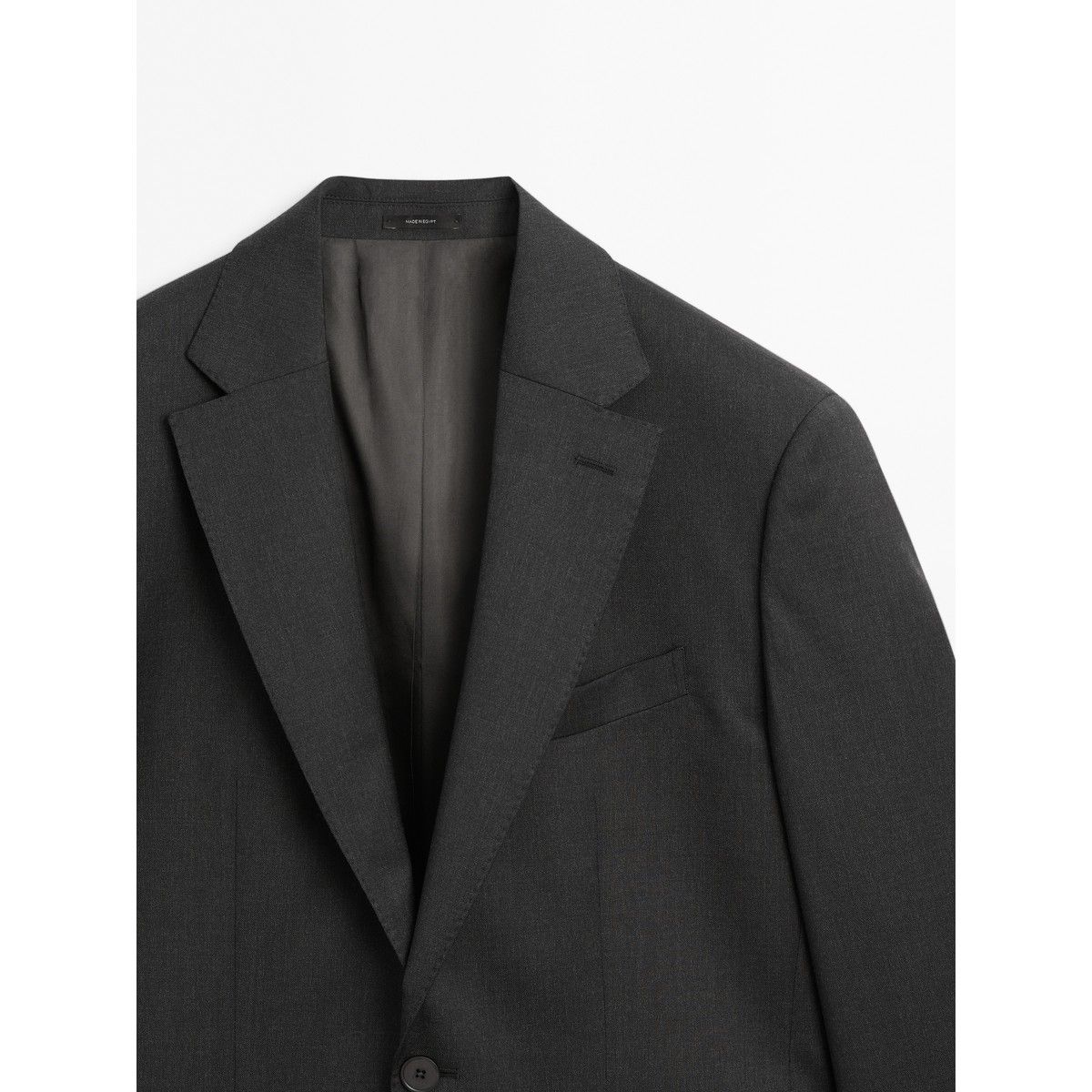 마시모두띠(MASSIMO DUTTI) 100% 울 수트 블레이저