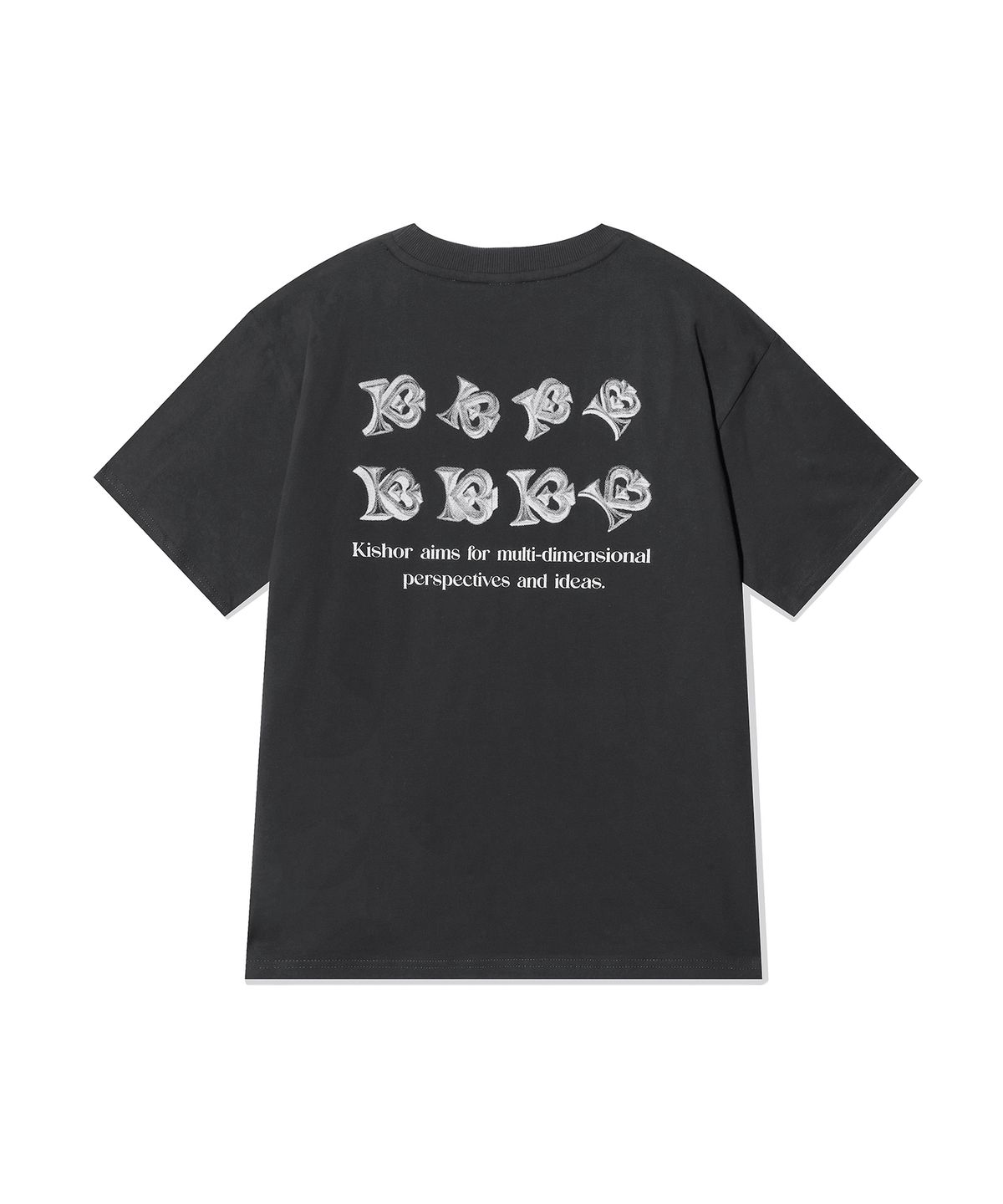 키쇼르(KISHOR) Kishor 25ss Multiple-Logo T-shirts (3 COLOR)