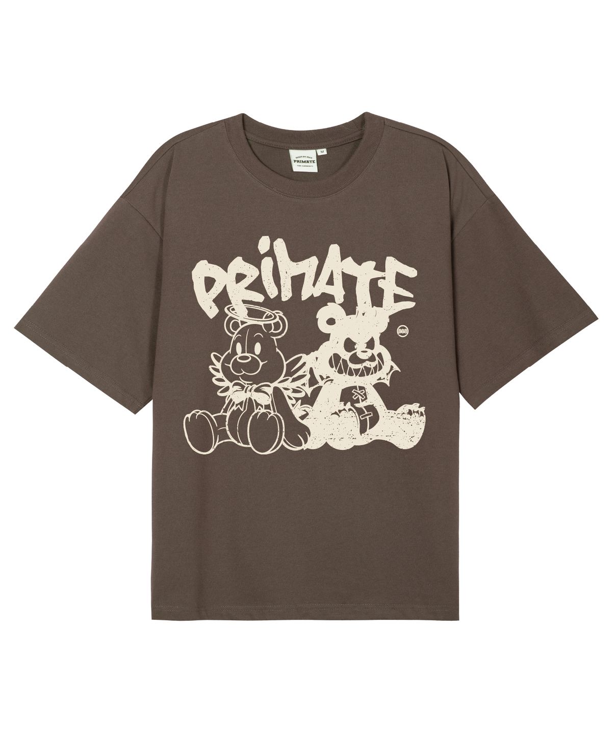프라임에이트(PRIMATE) DEMIE 오버핏 반팔티셔츠 7 COLORS