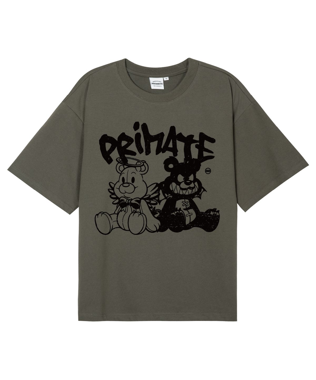 프라임에이트(PRIMATE) DEMIE 오버핏 반팔티셔츠 7 COLORS
