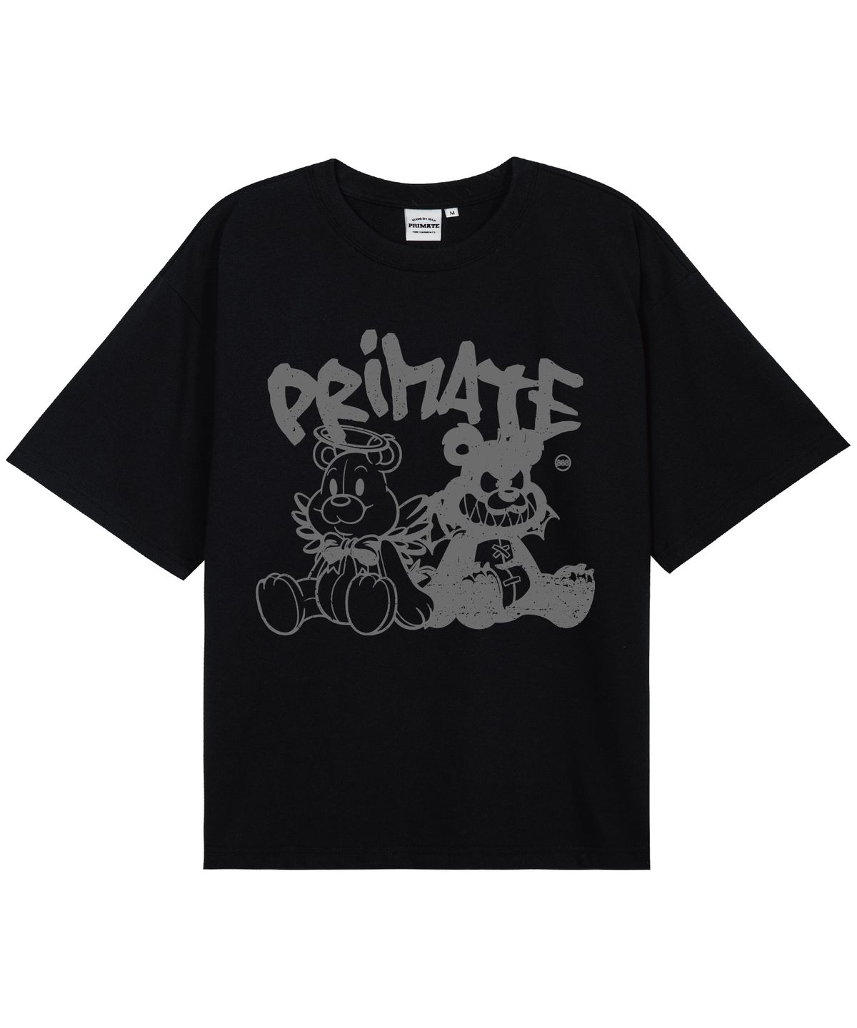프라임에이트(PRIMATE) DEMIE 오버핏 반팔티셔츠 7 COLORS