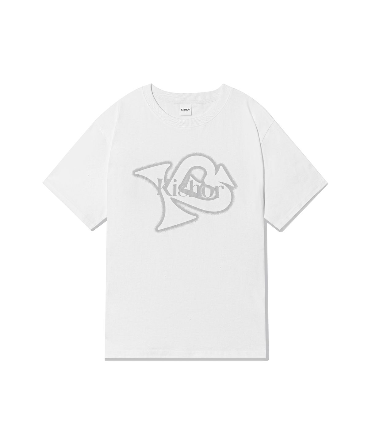 키쇼르(KISHOR) Kishor 25ss Slant-Logo T-shirts (4 COLOR)