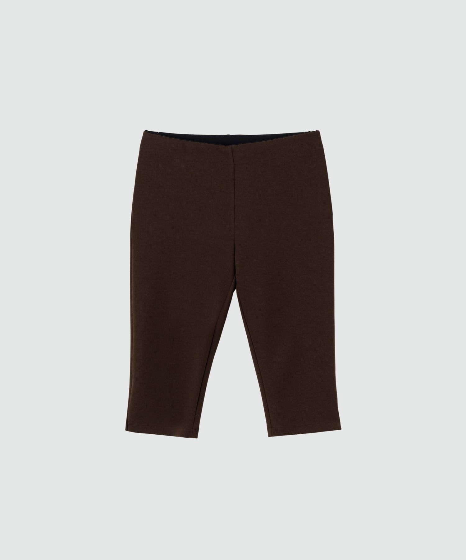 MUSINSA | STUDIOTABLE CAPRI LEGGINGS PANTS, BROWN