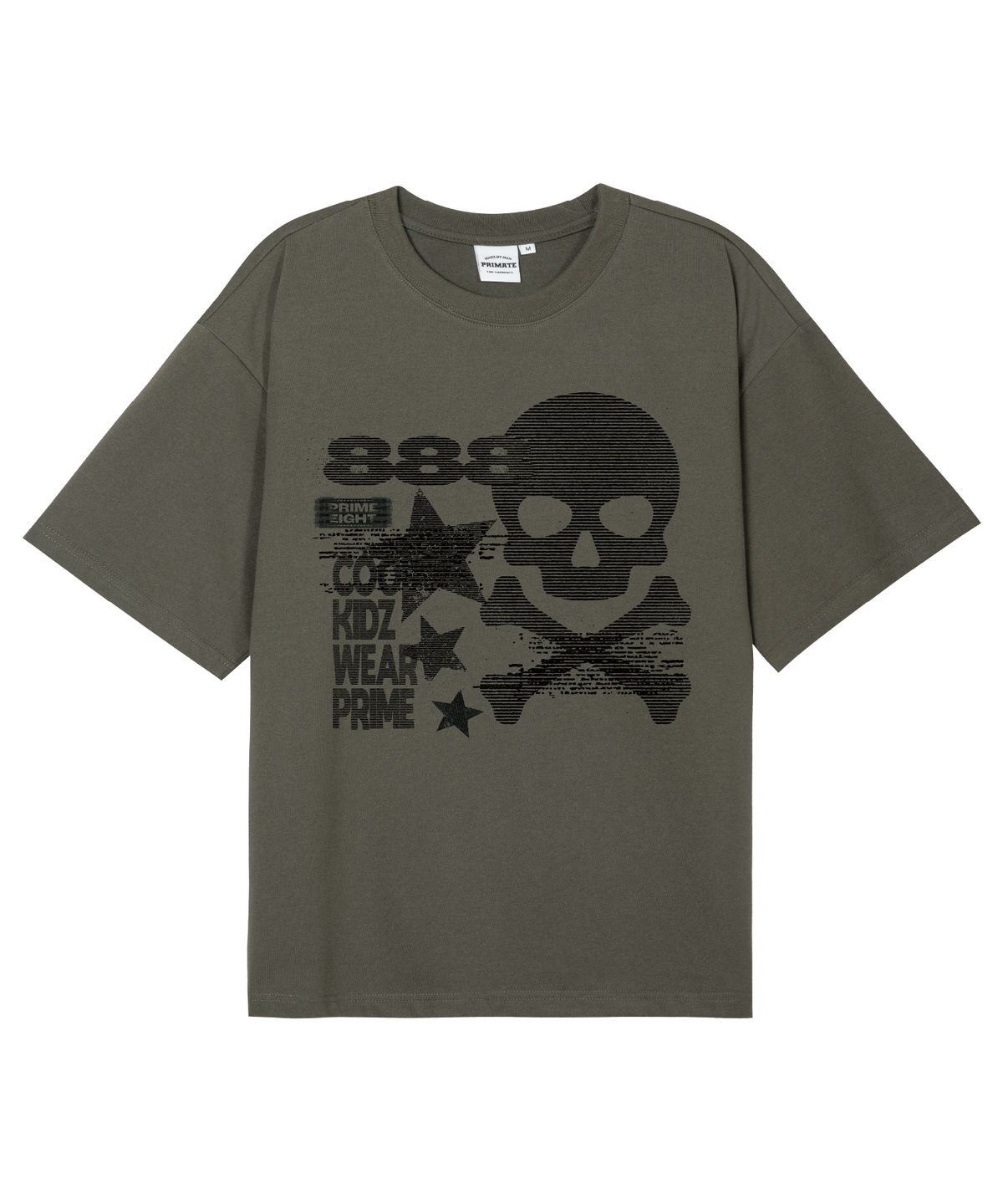 프라임에이트(PRIMATE) ROBBER 오버핏 반팔티셔츠 3 COLORS