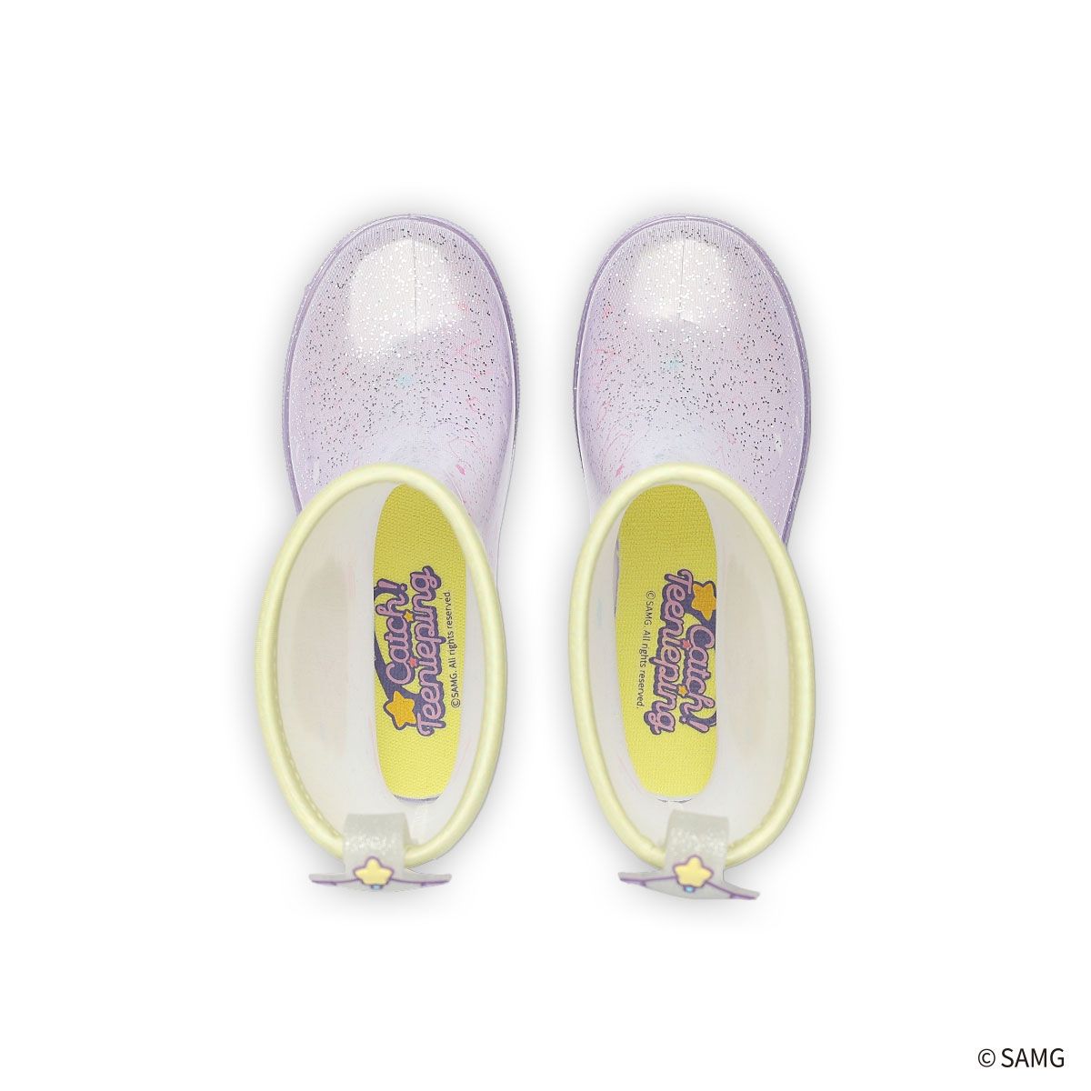 슈마커 키즈(SHOEMARKERKIDS) 웨버 캐치 티니핑 LED 레인부츠 퍼플 (0097152) WV25306 PL