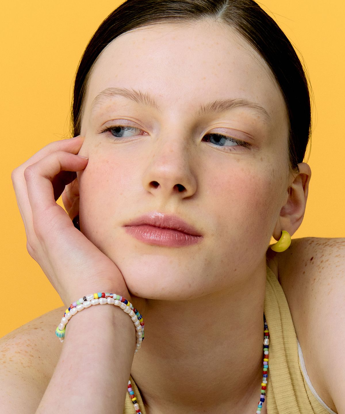 빈티지헐리우드(VINTAGE HOLLYWOOD) Sorbet Moon Boat Earrings_VH2536EA002M