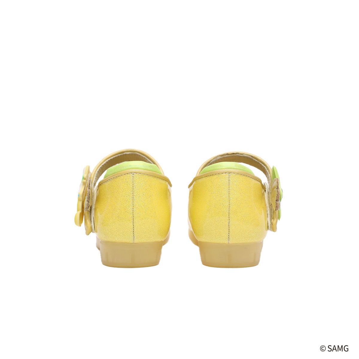 슈마커 키즈(SHOEMARKERKIDS) 웨버 캐치 티니핑 빤짝핑 LED 글리터 플랫 (0096140) WV25029 YE