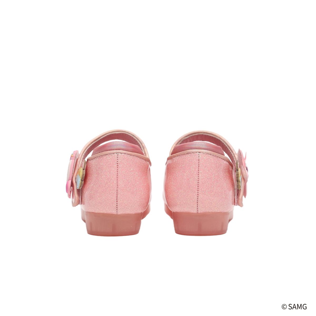슈마커 키즈(SHOEMARKERKIDS) 웨버 캐치 티니핑 하츄핑 LED 글리터 플랫 (0096137) WV25029 PK