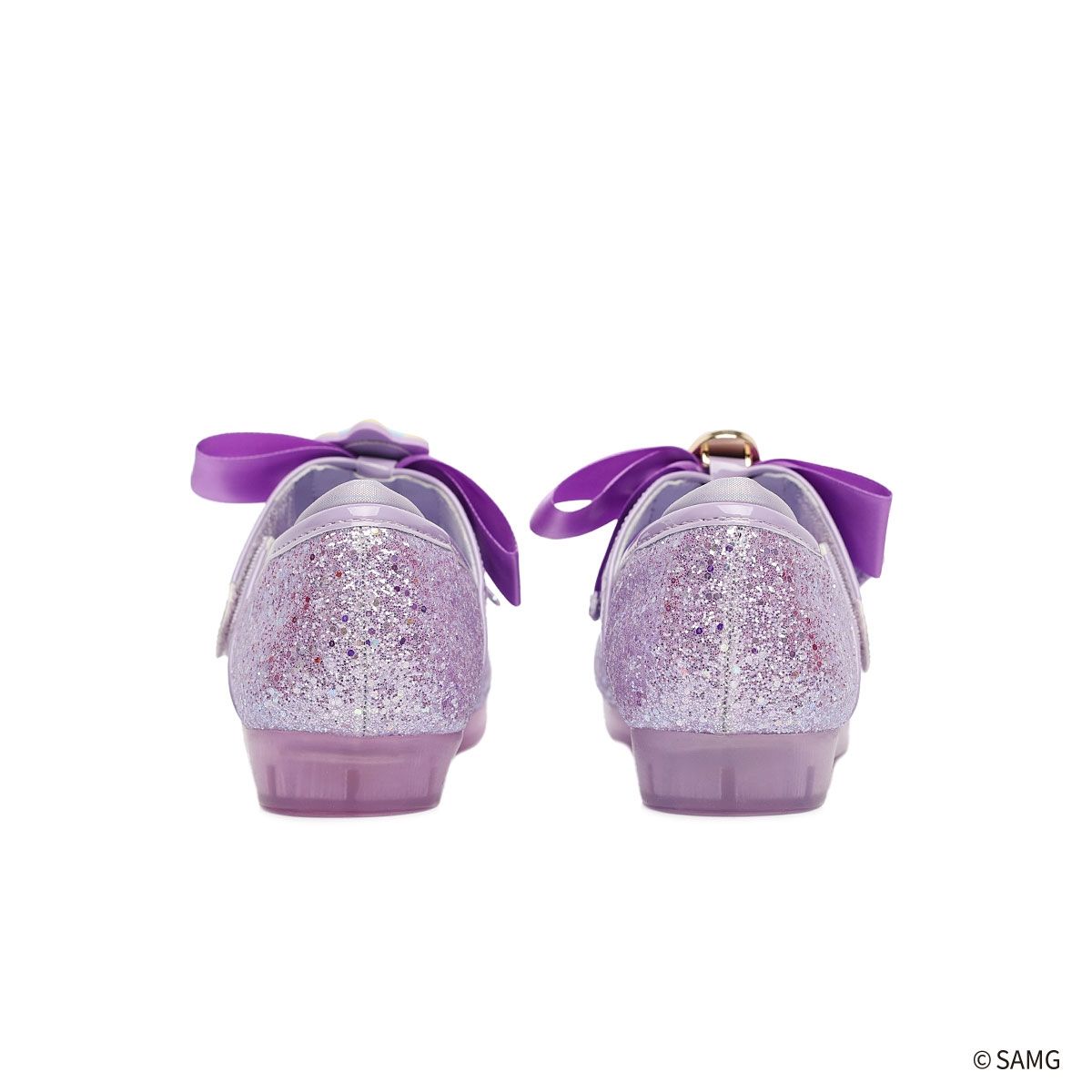 슈마커 키즈(SHOEMARKERKIDS) 웨버 캐치 티니핑 초롱핑 LED 리본 플랫  (0096135) WV25028 PL