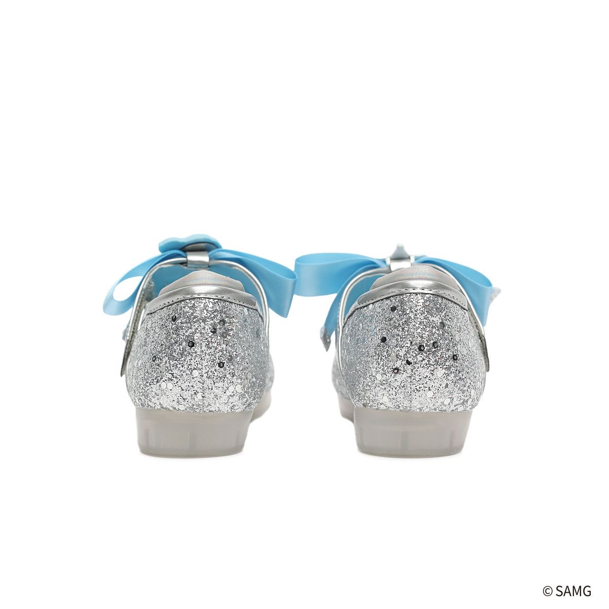 슈마커 키즈(SHOEMARKERKIDS) 웨버 캐치 티니핑 빛나핑 LED 리본 플랫  (0096134) WV25028 SV