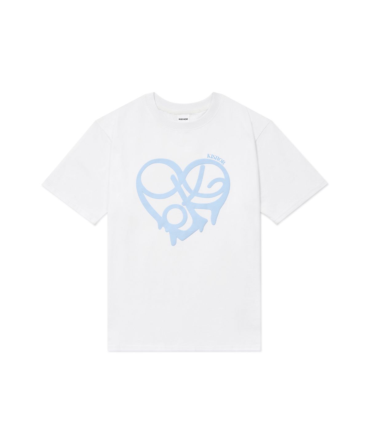 키쇼르(KISHOR) KISHOR 25ss Kisheart half sleeve T-shirts (3 COLOR)