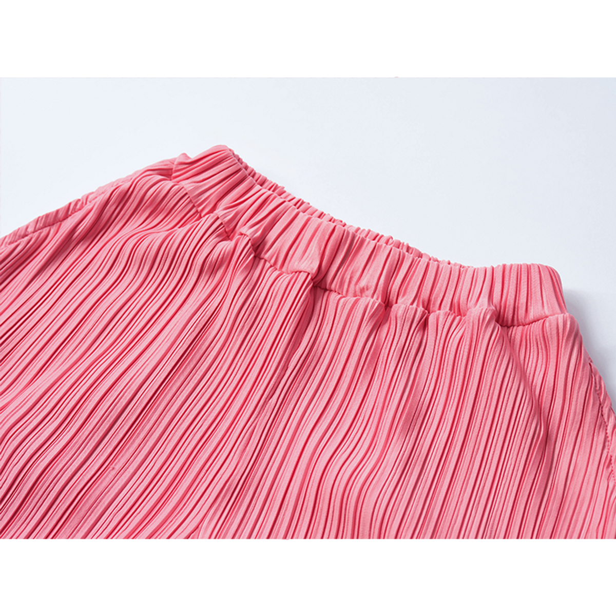 라메종드도도(LA MAISON DE DODO) Simply Rhea Pants in Pleats (Watermelon Pink)_여아용 긴바지