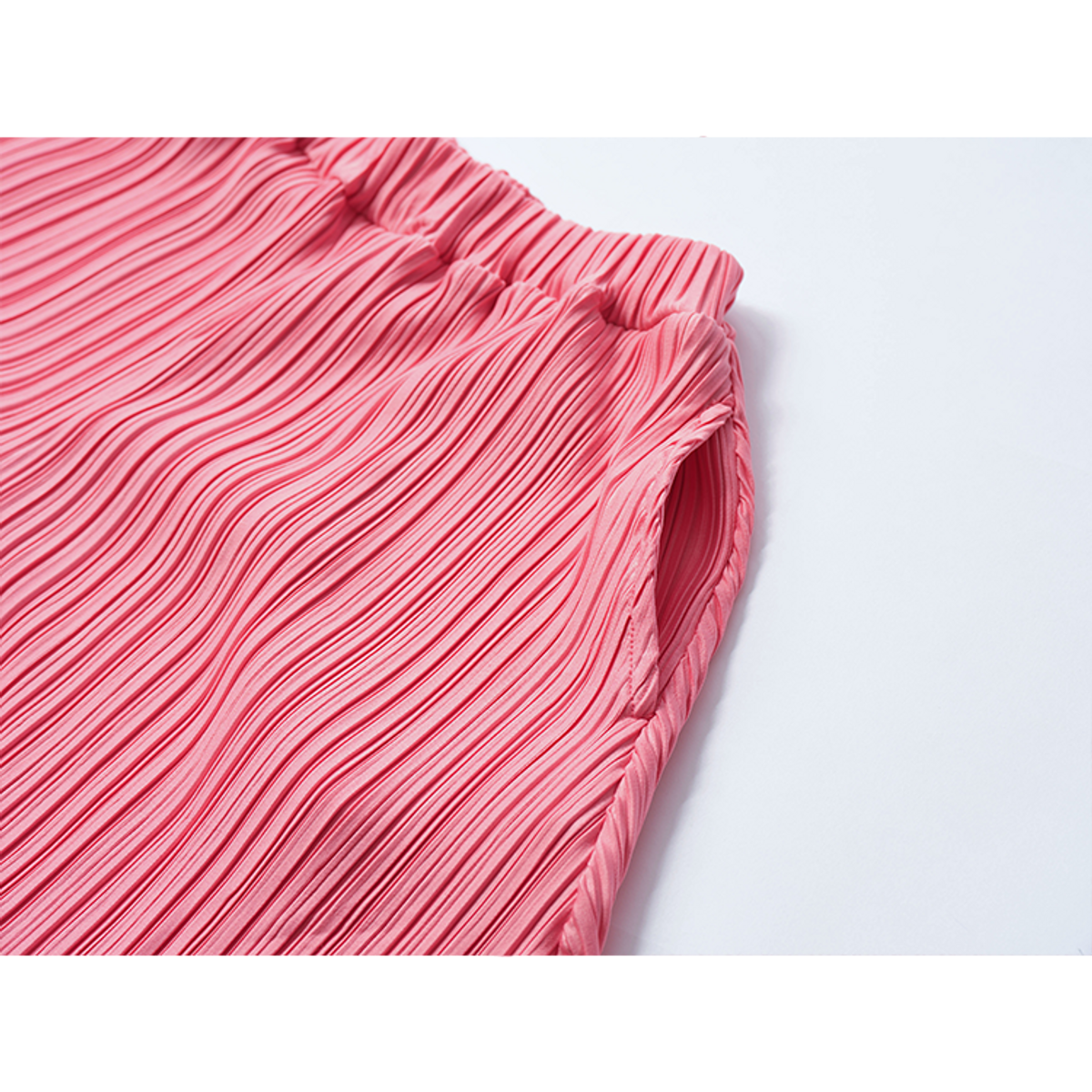 라메종드도도(LA MAISON DE DODO) Simply Rhea Pants in Pleats (Watermelon Pink)_여아용 긴바지