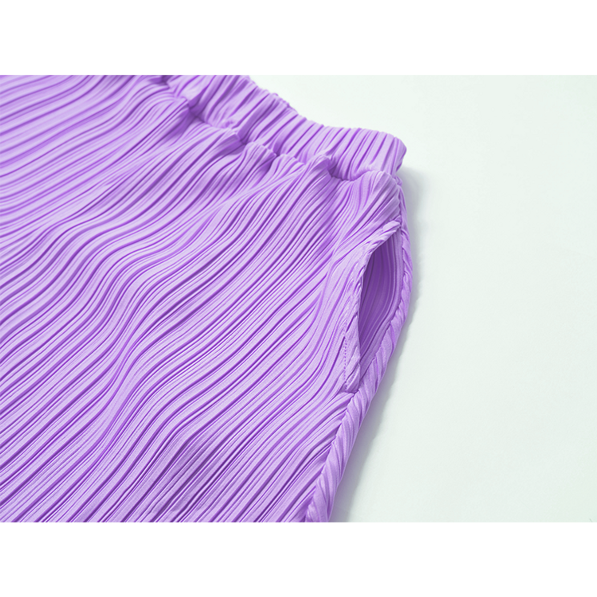 라메종드도도(LA MAISON DE DODO) Simply Rhea Pants in Pleats (Pale Purple)_여아용 긴바지