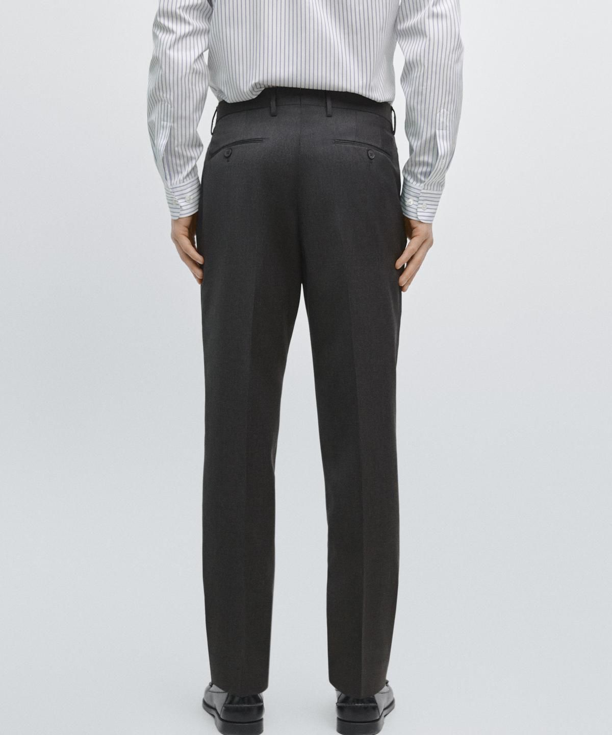 마시모두띠(MASSIMO DUTTI) 콜드 울 수트 팬츠