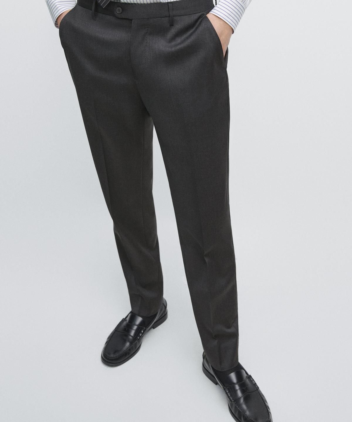 마시모두띠(MASSIMO DUTTI) 콜드 울 수트 팬츠