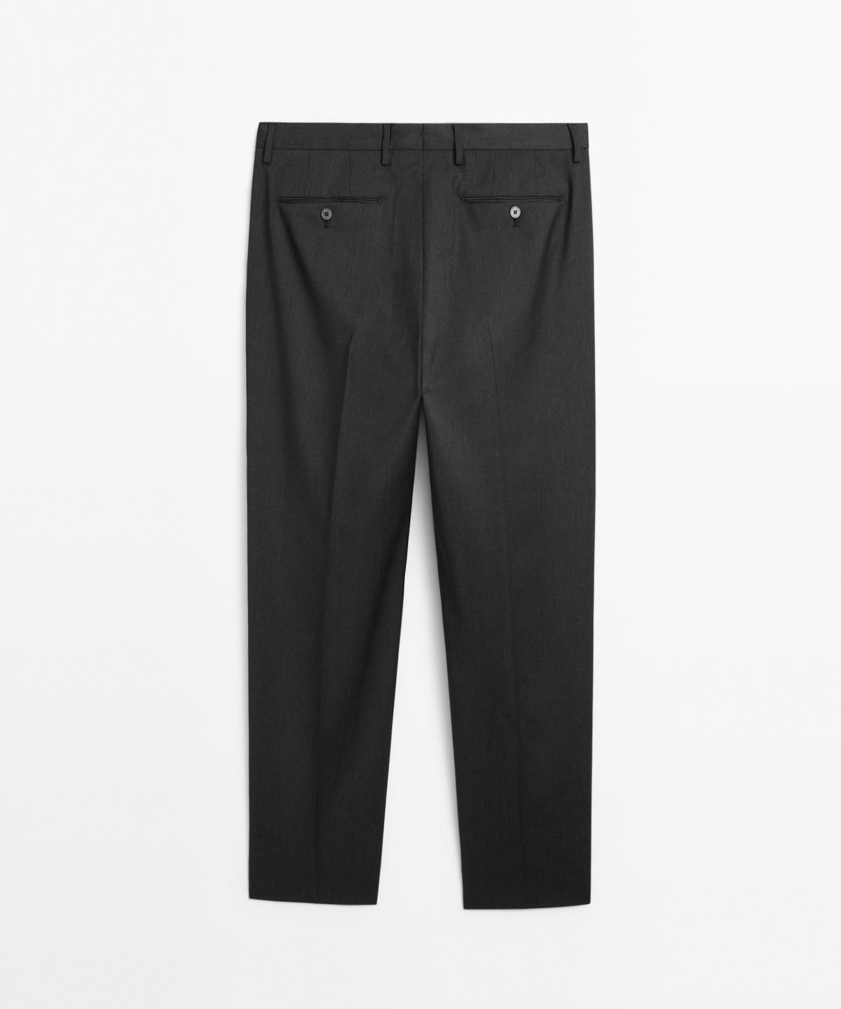 마시모두띠(MASSIMO DUTTI) 콜드 울 수트 팬츠