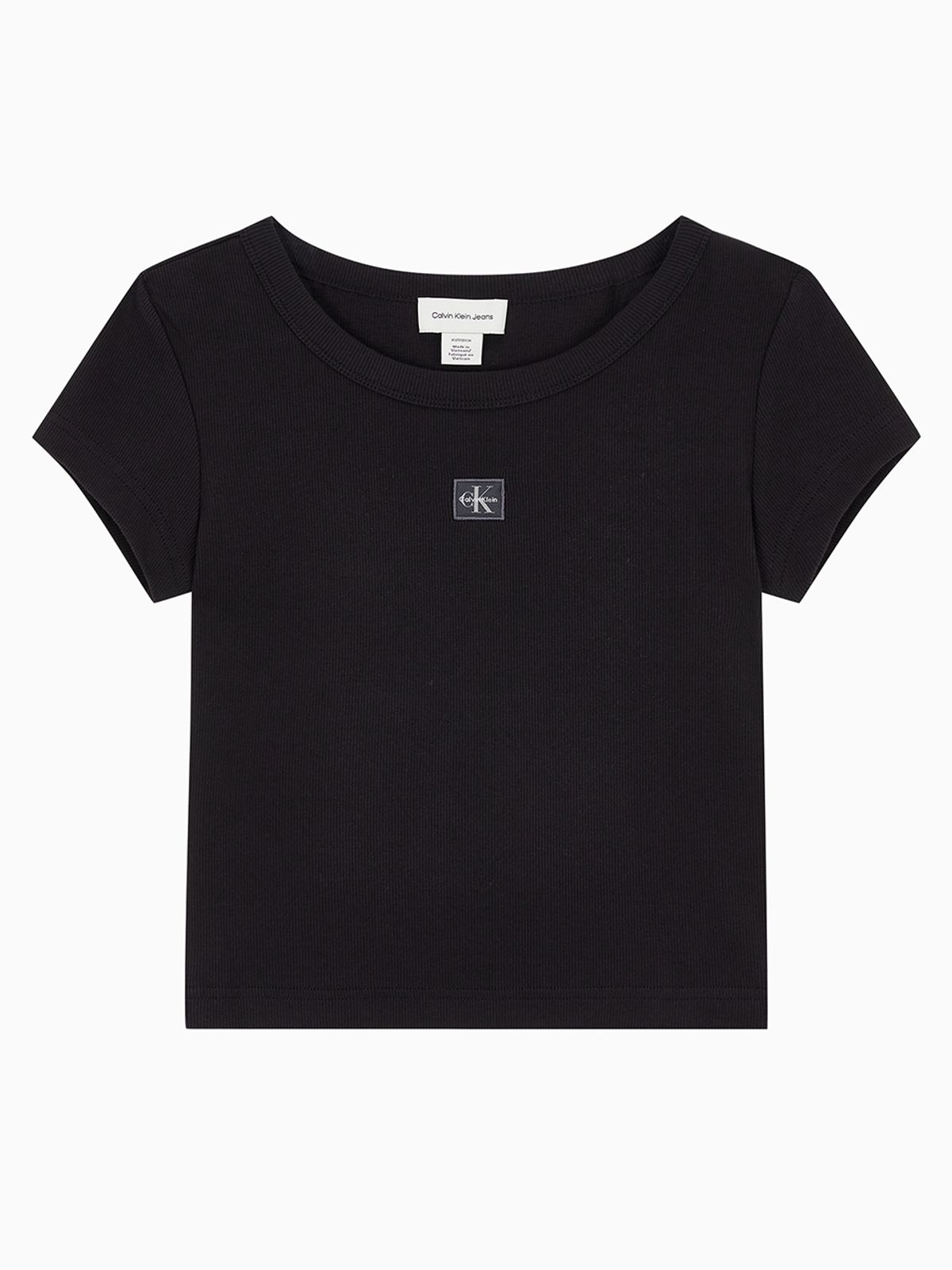 캘빈클라인 진(CALVIN KLEIN JEANS) 여성 우븐라벨 립 베이비 티 47C200G UB1