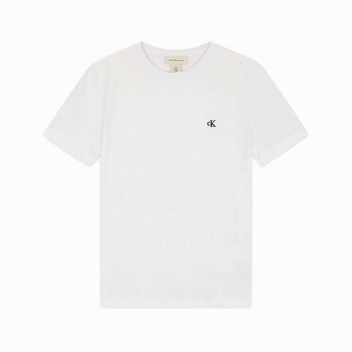 캘빈클라인 진(CALVIN KLEIN JEANS) 여성 모노그램 크루넥 반팔 티셔츠 47B224G YAA