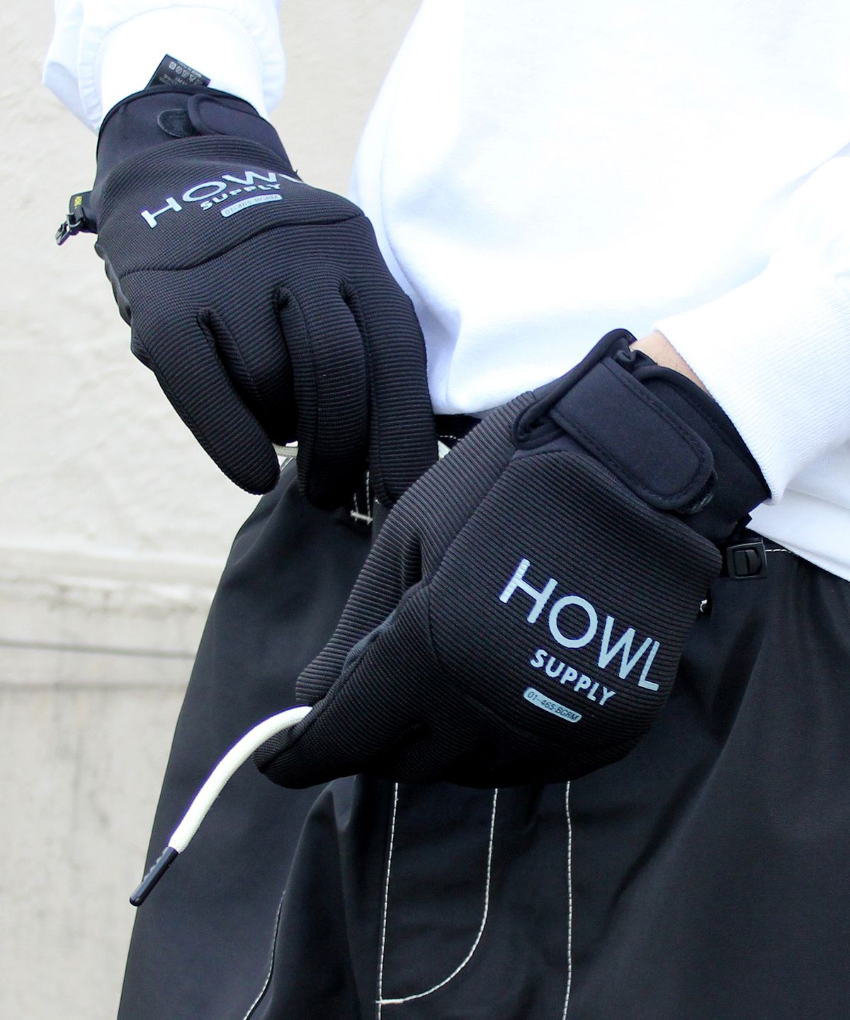 하울 서플라이(HOWL SUPPLY) 집스터 글러브 블랙 25/26