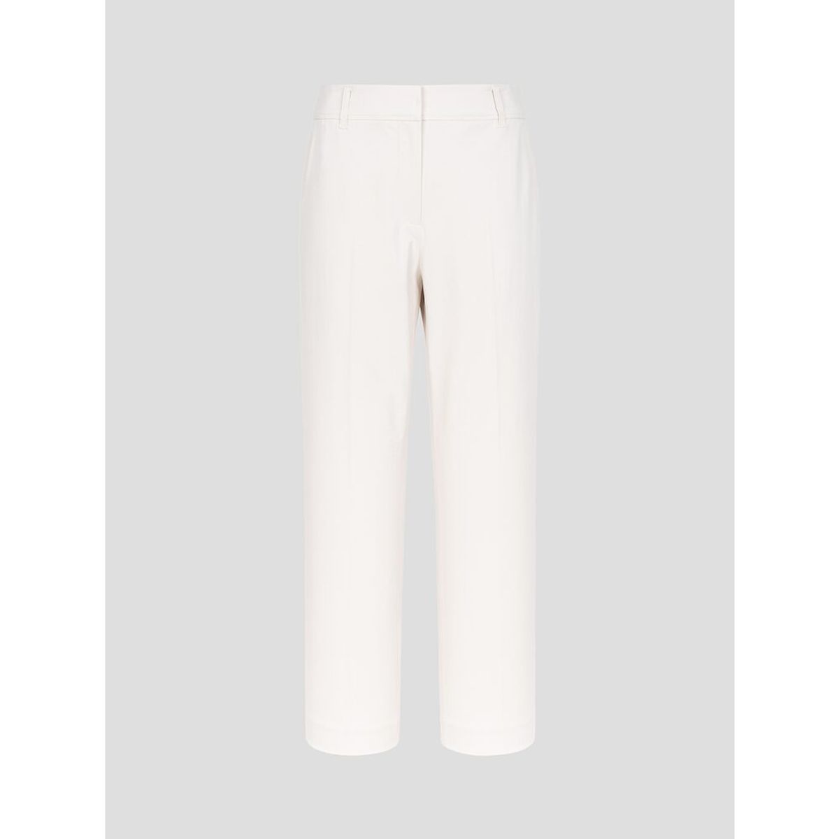 빈폴 레이디스(BEANPOLE LADIES) 폴리 혼방 스트레이트 9부 팬츠  아이보리 (BF5321C910)