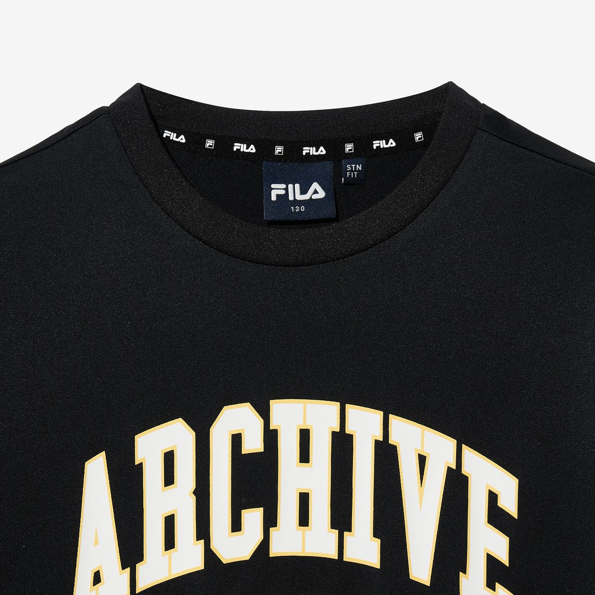 휠라 키즈(FILA KIDS) 핫섬머 에어로쿨 반팔 티셔츠(FK2RSH2S01XBLK)