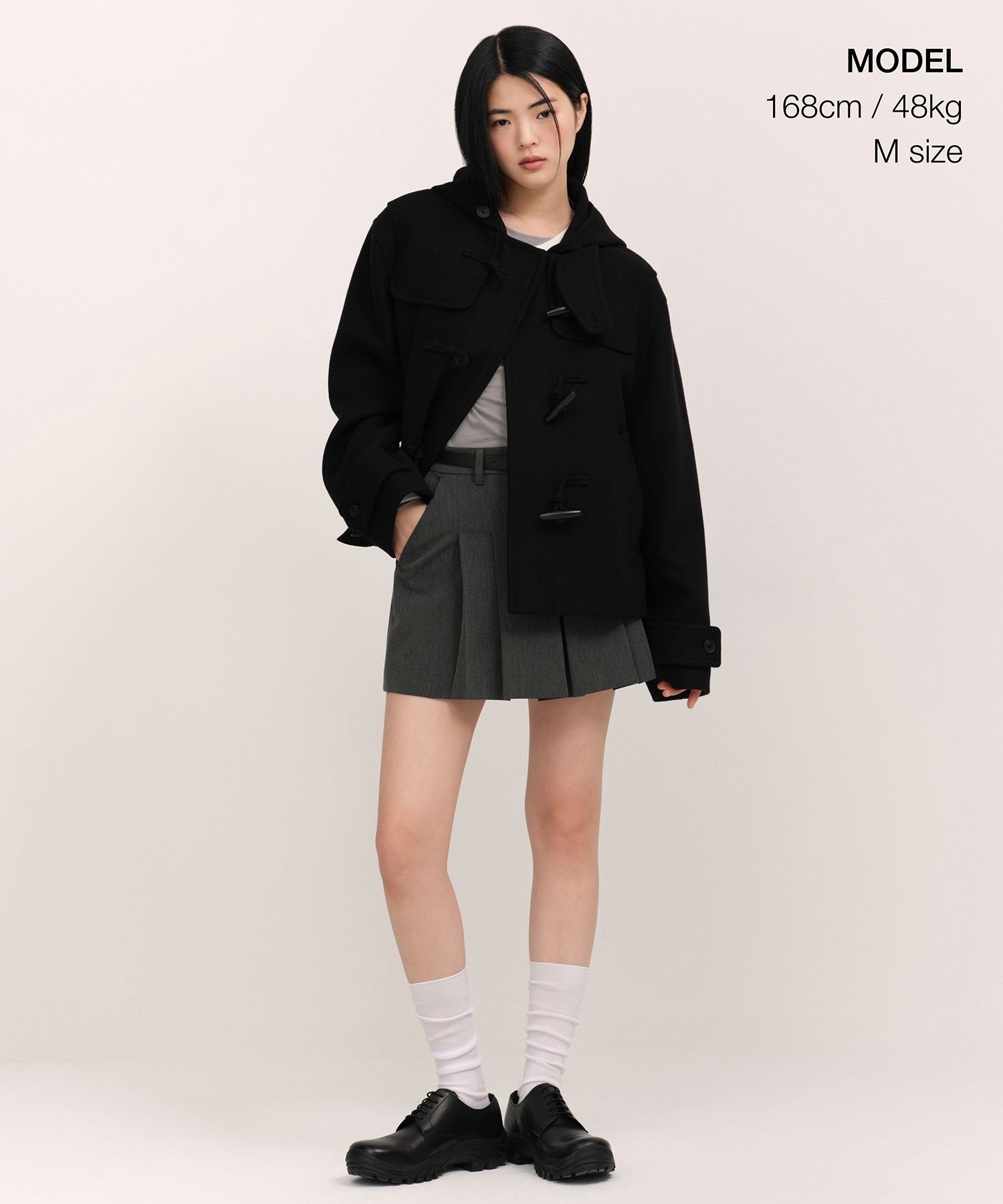 MUSINSA公式 | MUSINSA STANDARD WOMAN Women's Wool Blend Short