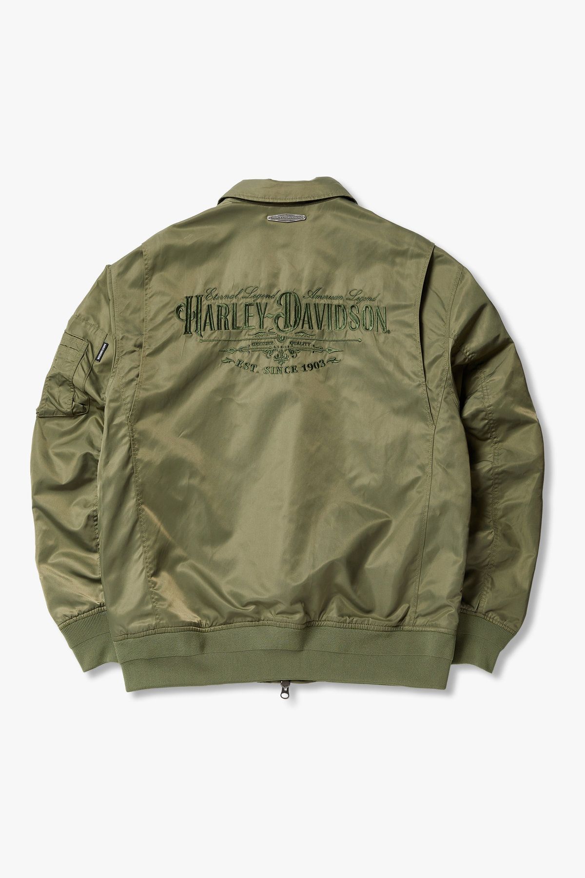 할리데이비슨 컬렉션스®(HARLEY-DAVIDSON COLLECTIONS®) MA-1자켓 _카키 HH15303201