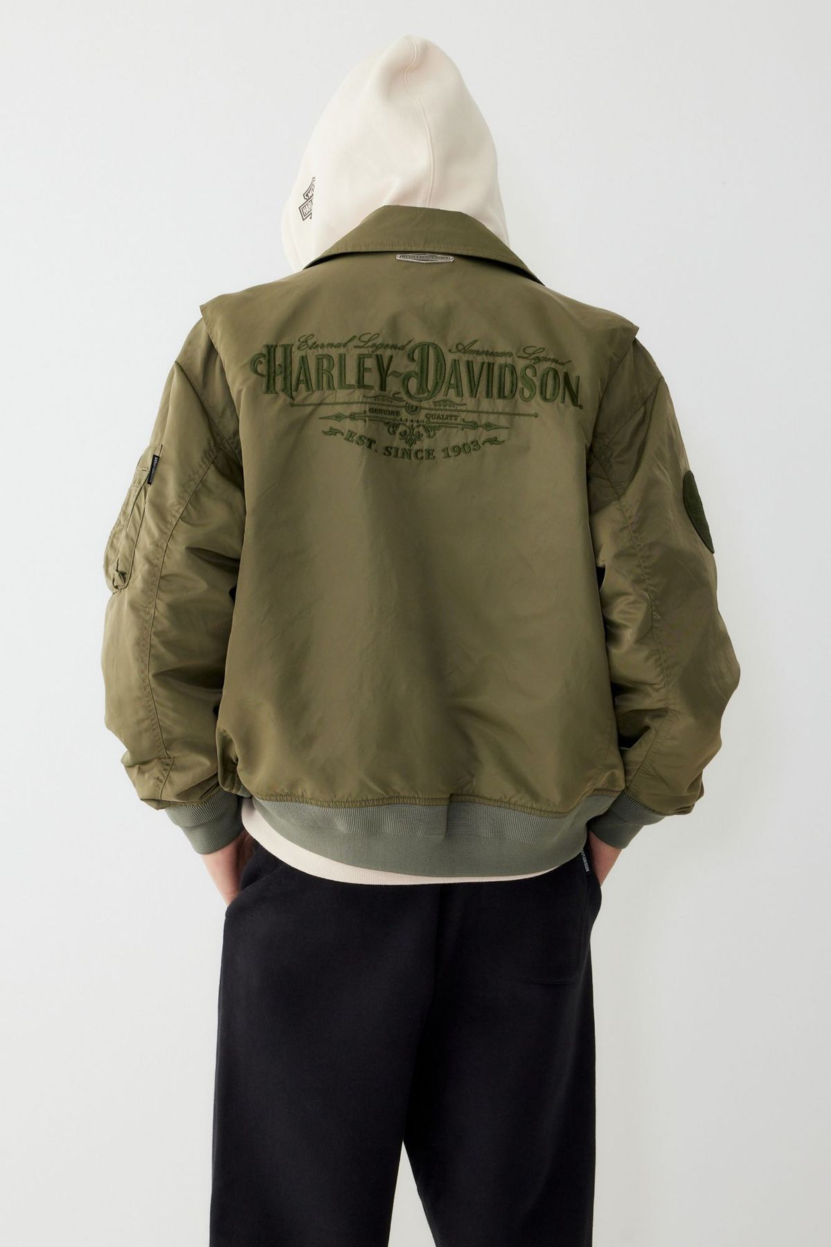 할리데이비슨 컬렉션스®(HARLEY-DAVIDSON COLLECTIONS®) MA-1자켓 _카키 HH15303201
