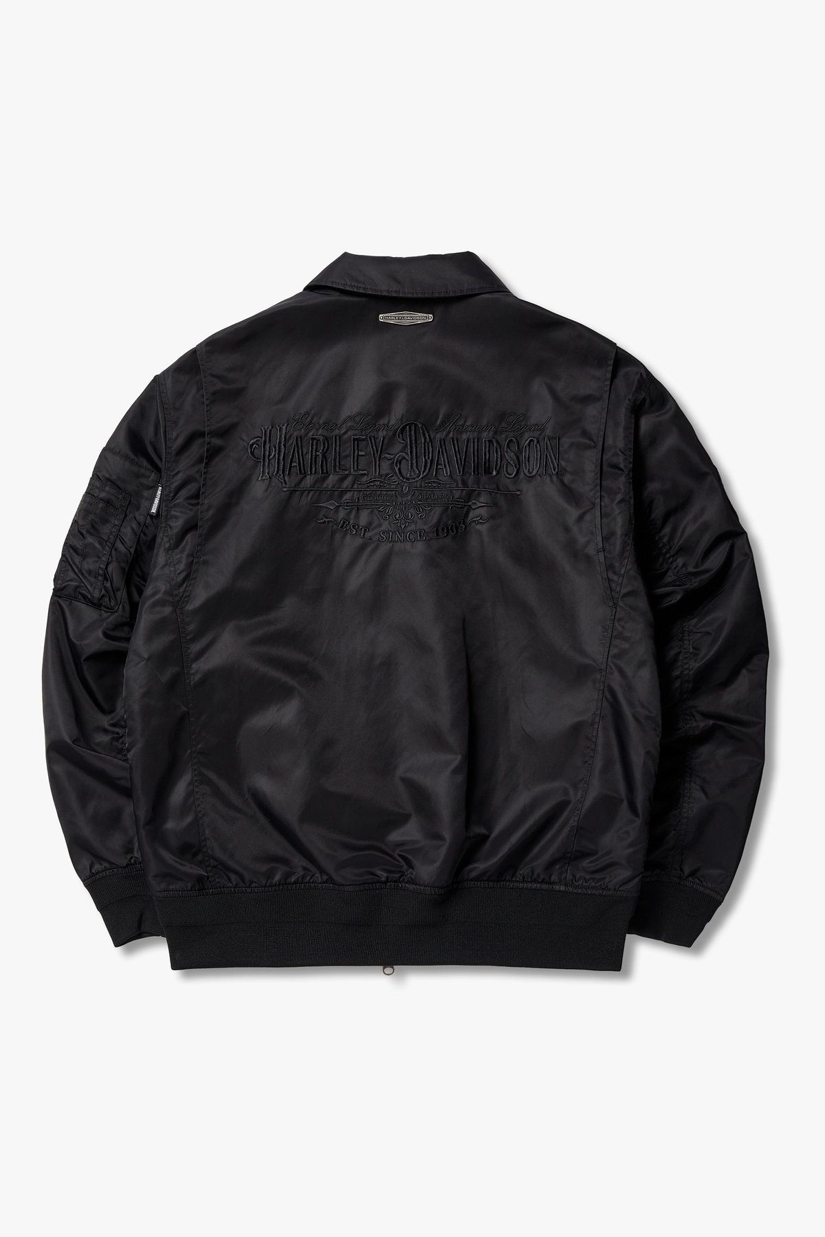 할리데이비슨 컬렉션스®(HARLEY-DAVIDSON COLLECTIONS®) MA-1자켓 _블랙 HH15303201