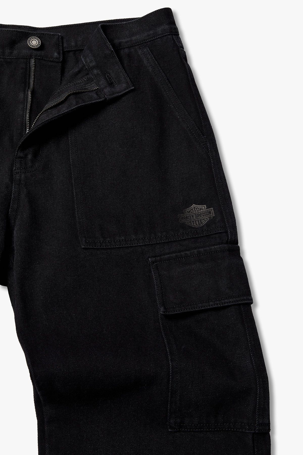 할리데이비슨 컬렉션스®(HARLEY-DAVIDSON COLLECTIONS®) [셋업] 라이더 데님 팬츠_블랙 HH15321250