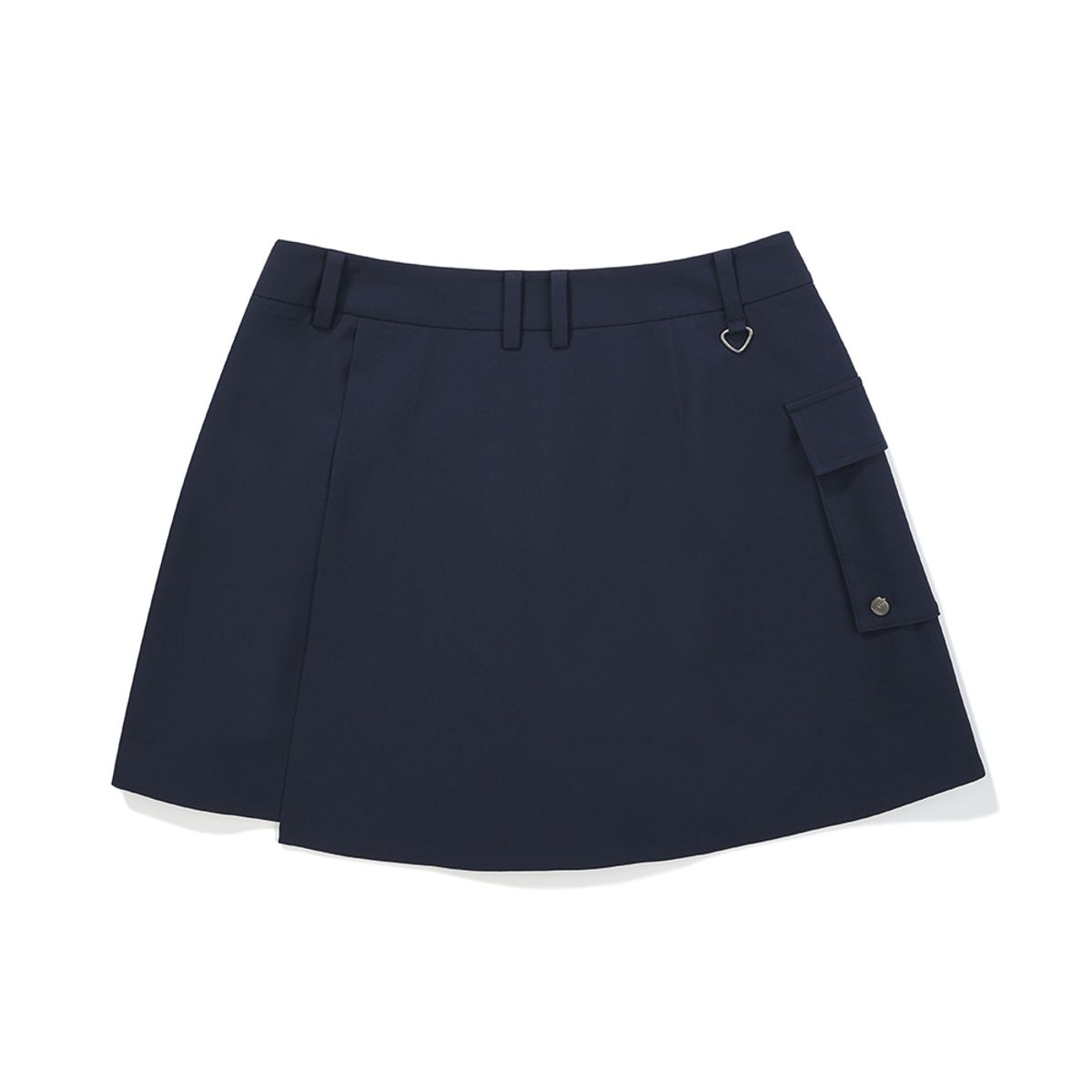 말본 골프(MALBON GOLF) 아웃포켓 플리츠 스커트 NAVY (WOMAN)
