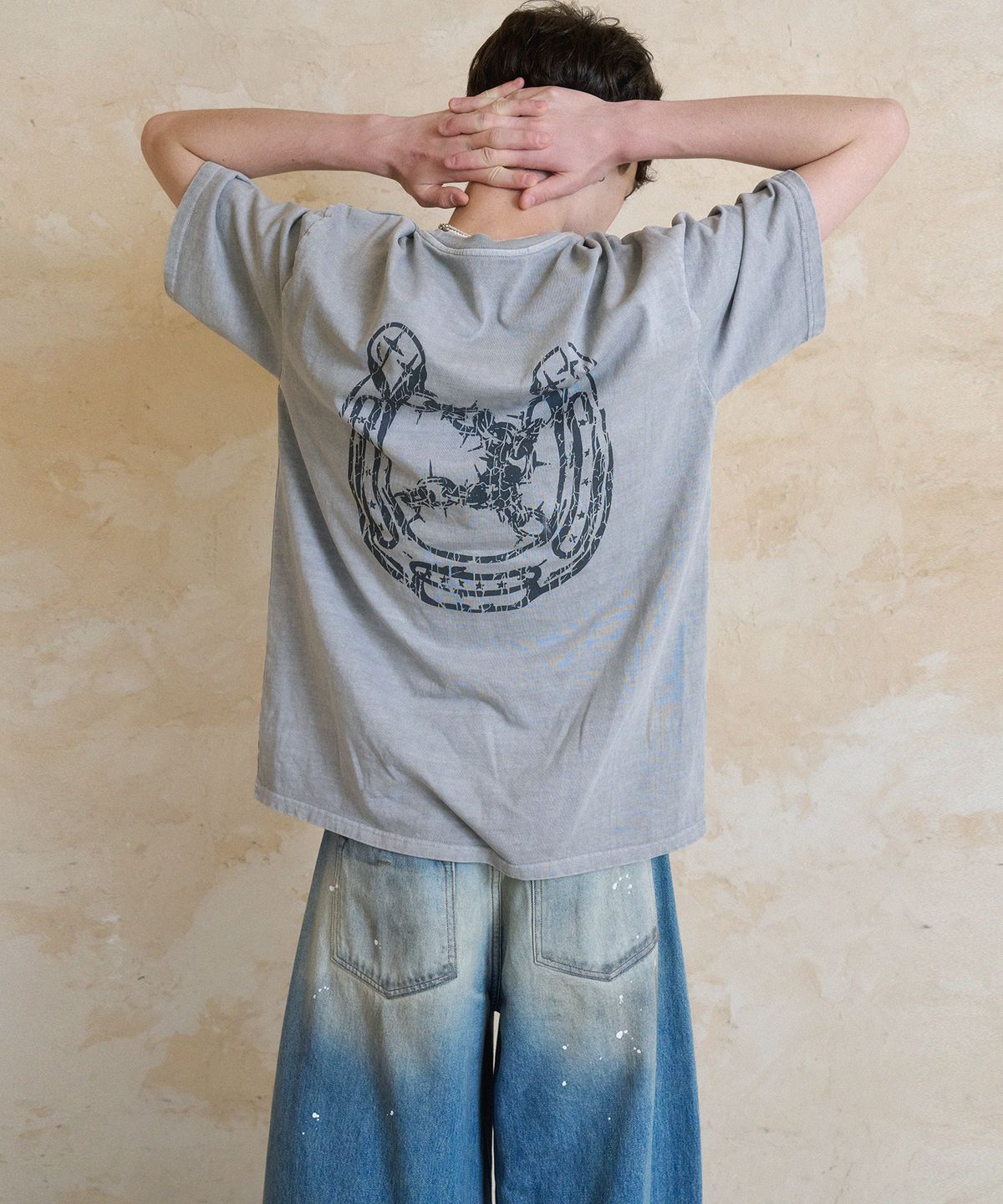 노운(NOUN) n logo vtg t-shirts (grey)
