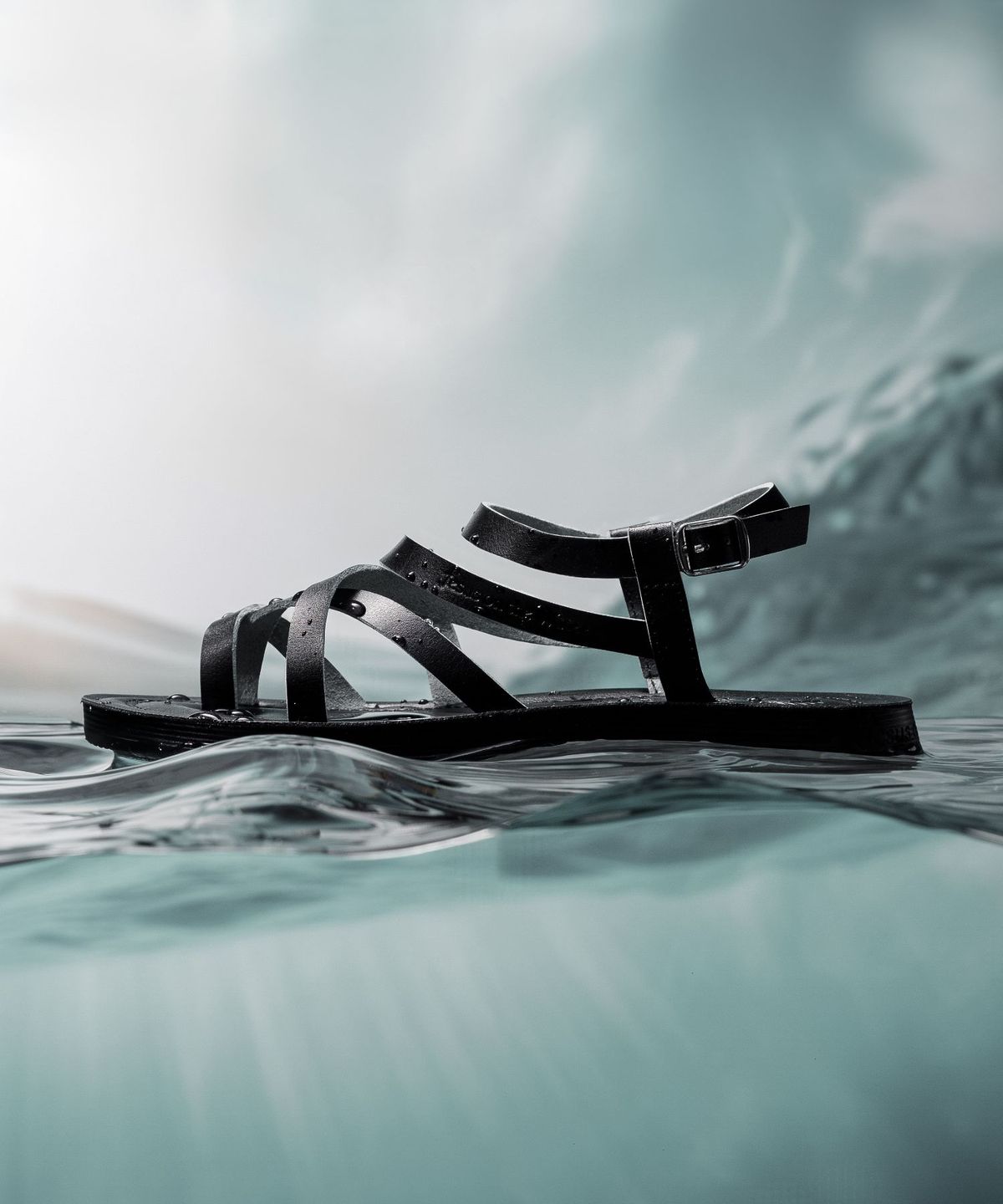 지저스온더워터(JESUS ON THE WATER) JESUS SANDAL Shalem 소가죽 스트랩 샌들 2cm -JOW102 (5color)